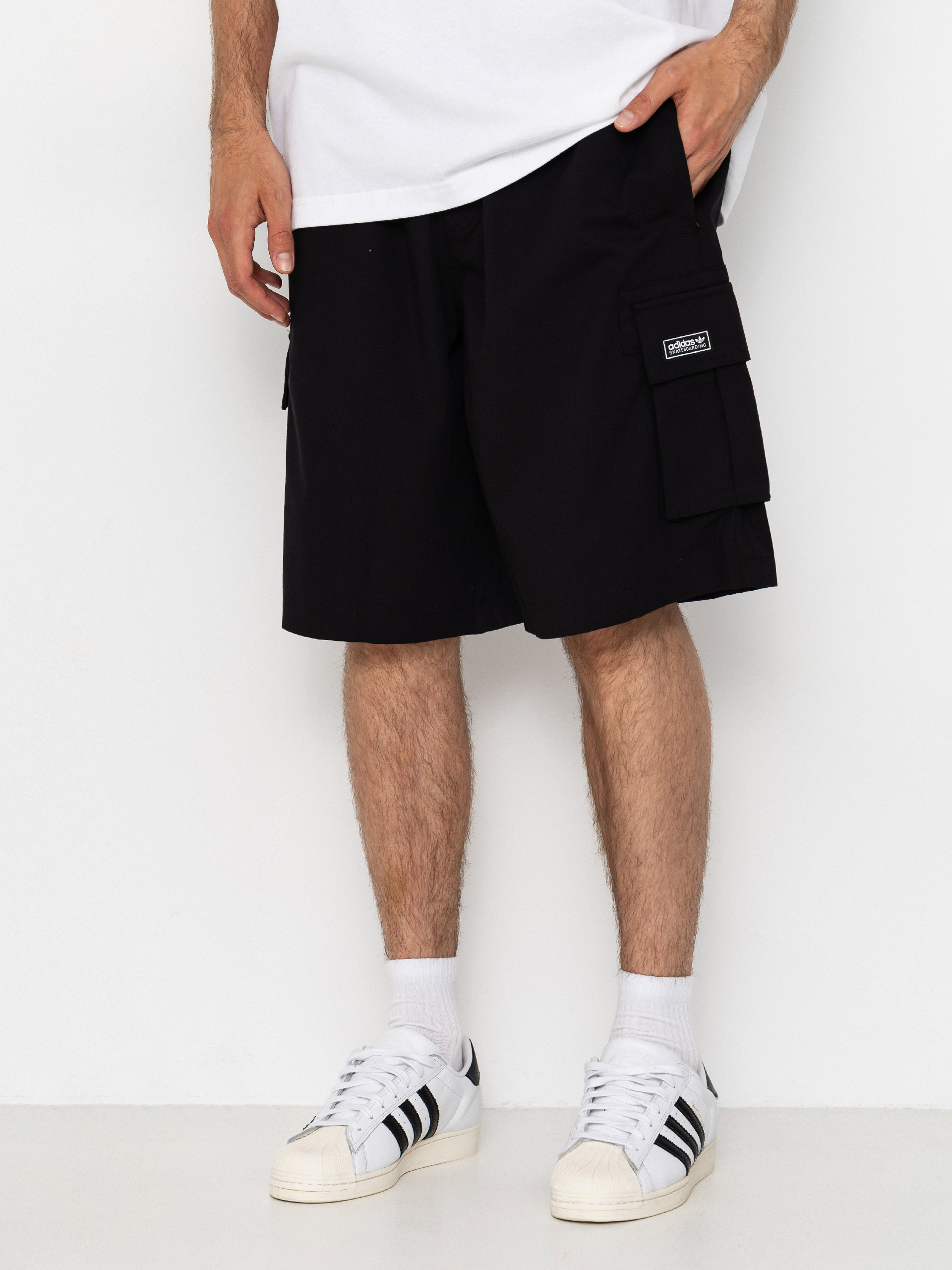 Pantaloni scurți adidas Skt Exc (black/black)