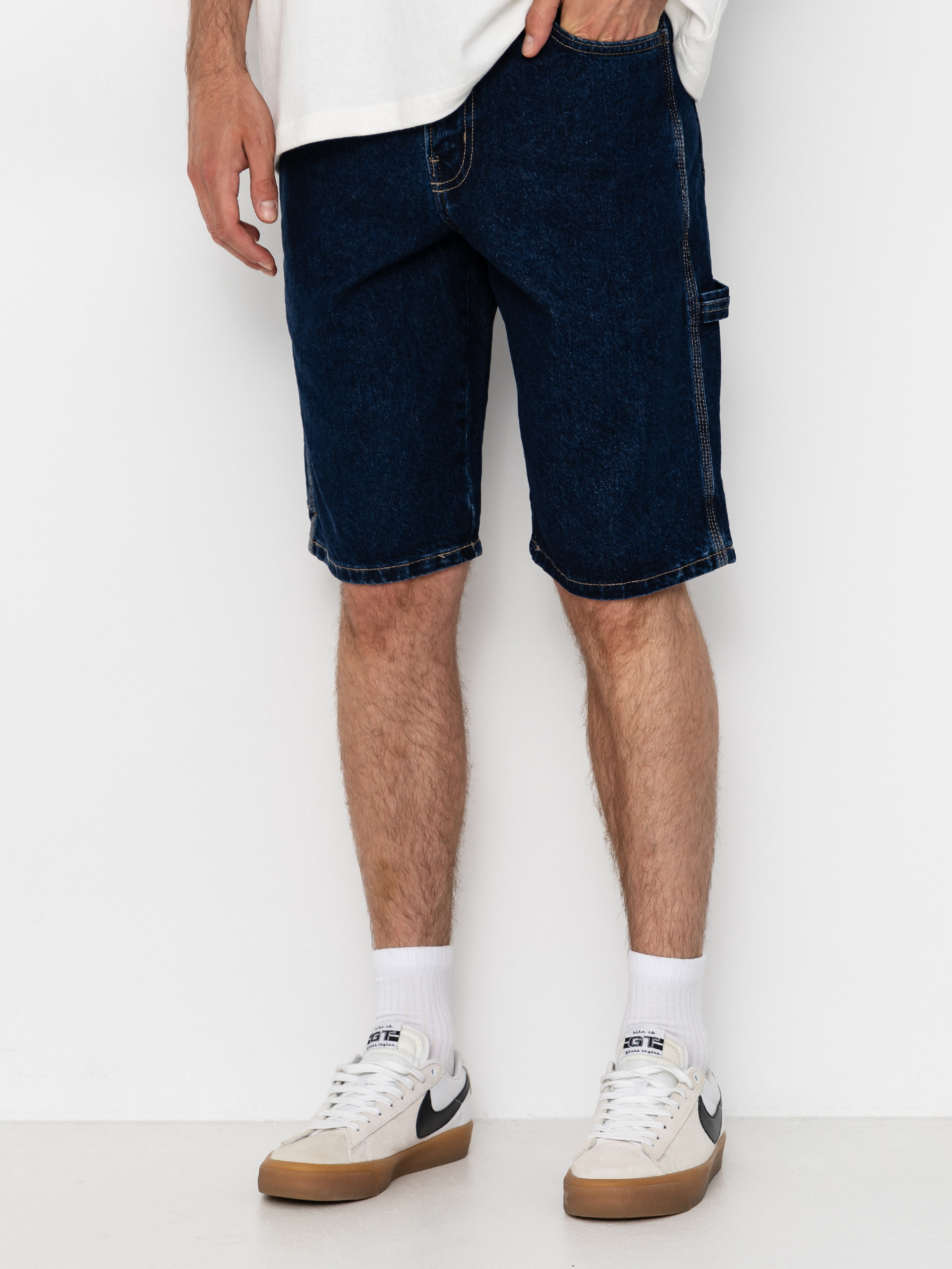 Pantaloni scurți Dickies 993 11 Inch Carpenter (dark indigo)