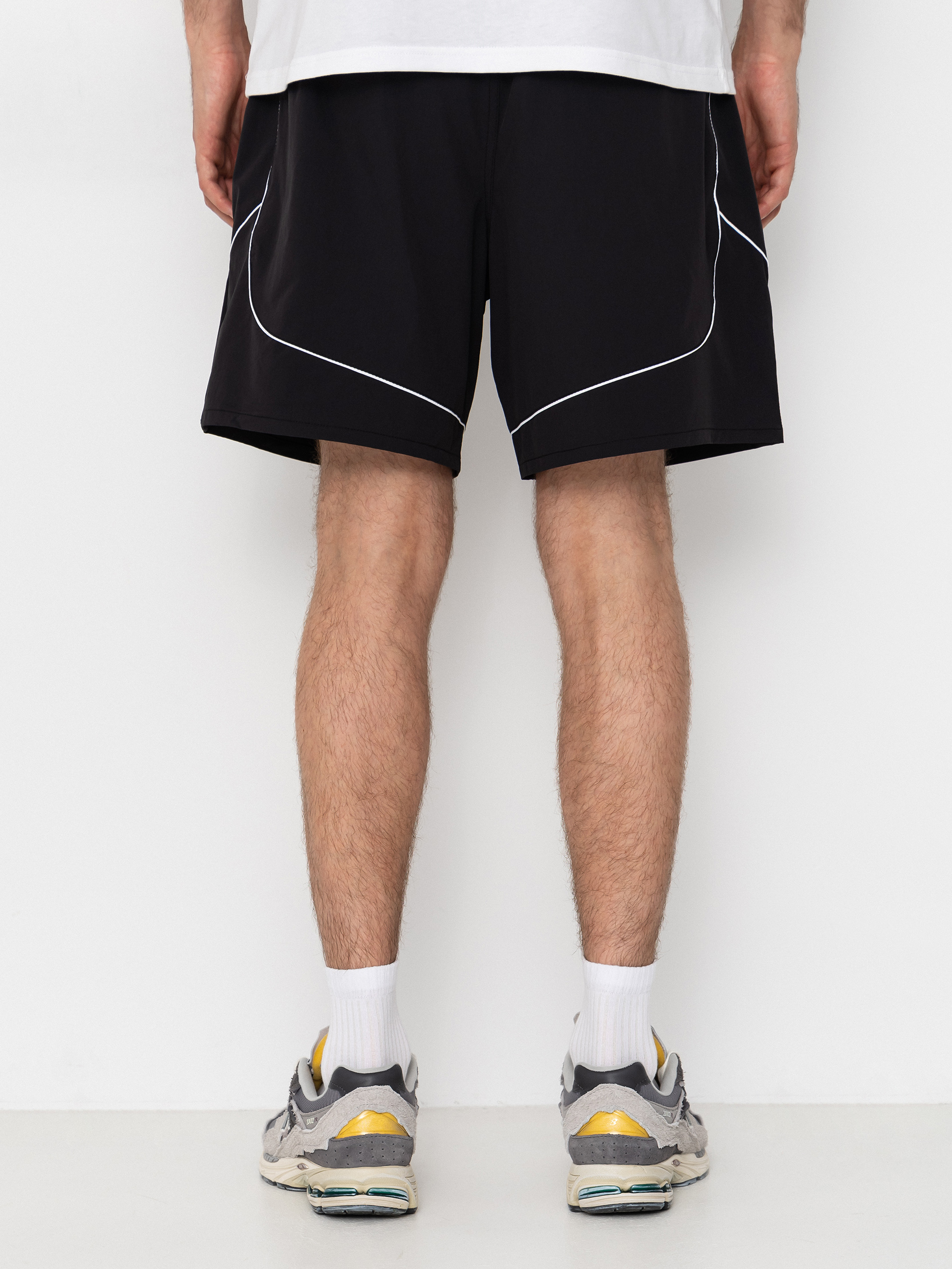 Pantaloni scurți OBEY Corner (black)
