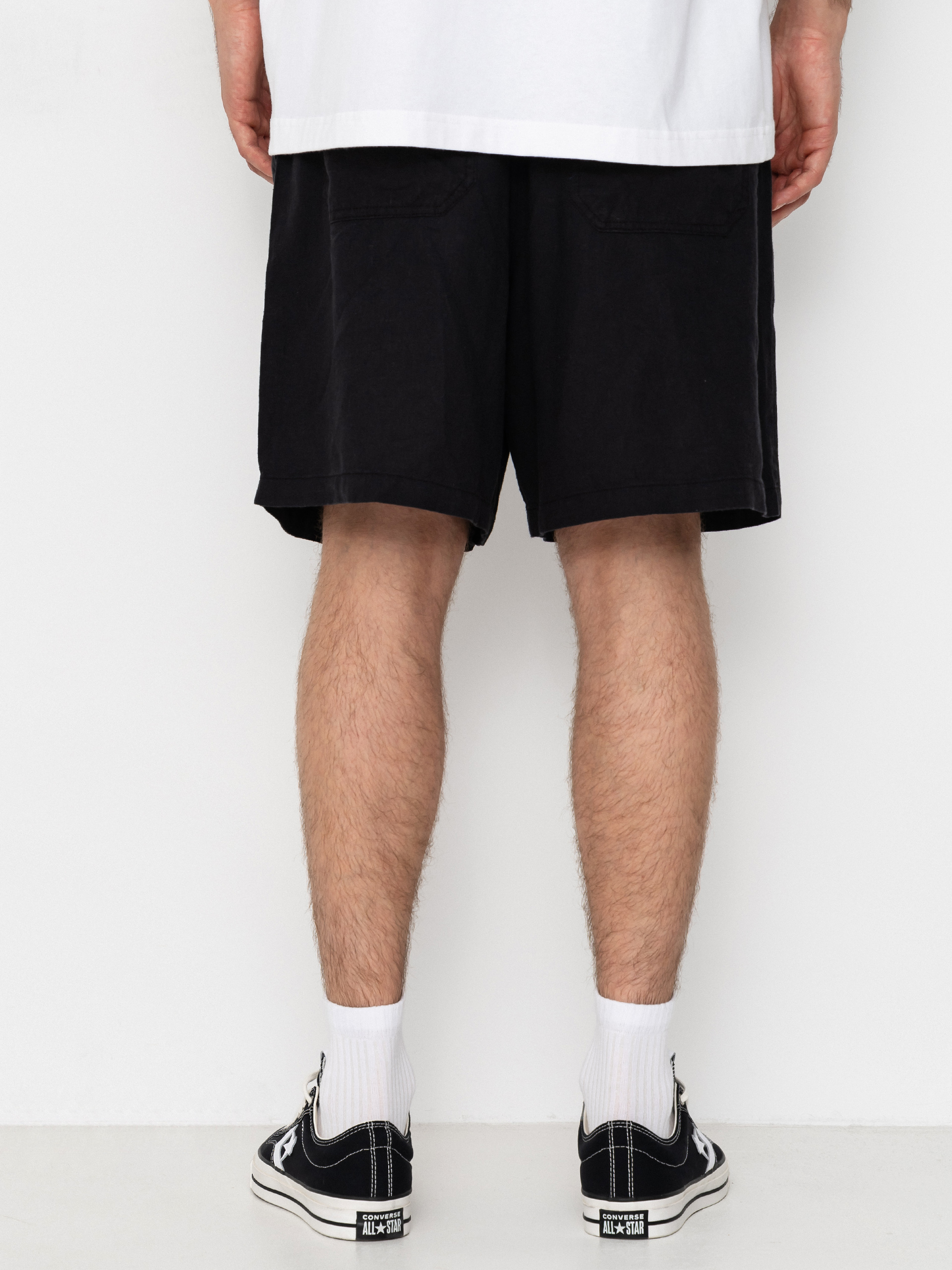 Pantaloni scurți OBEY Relaxer (black)