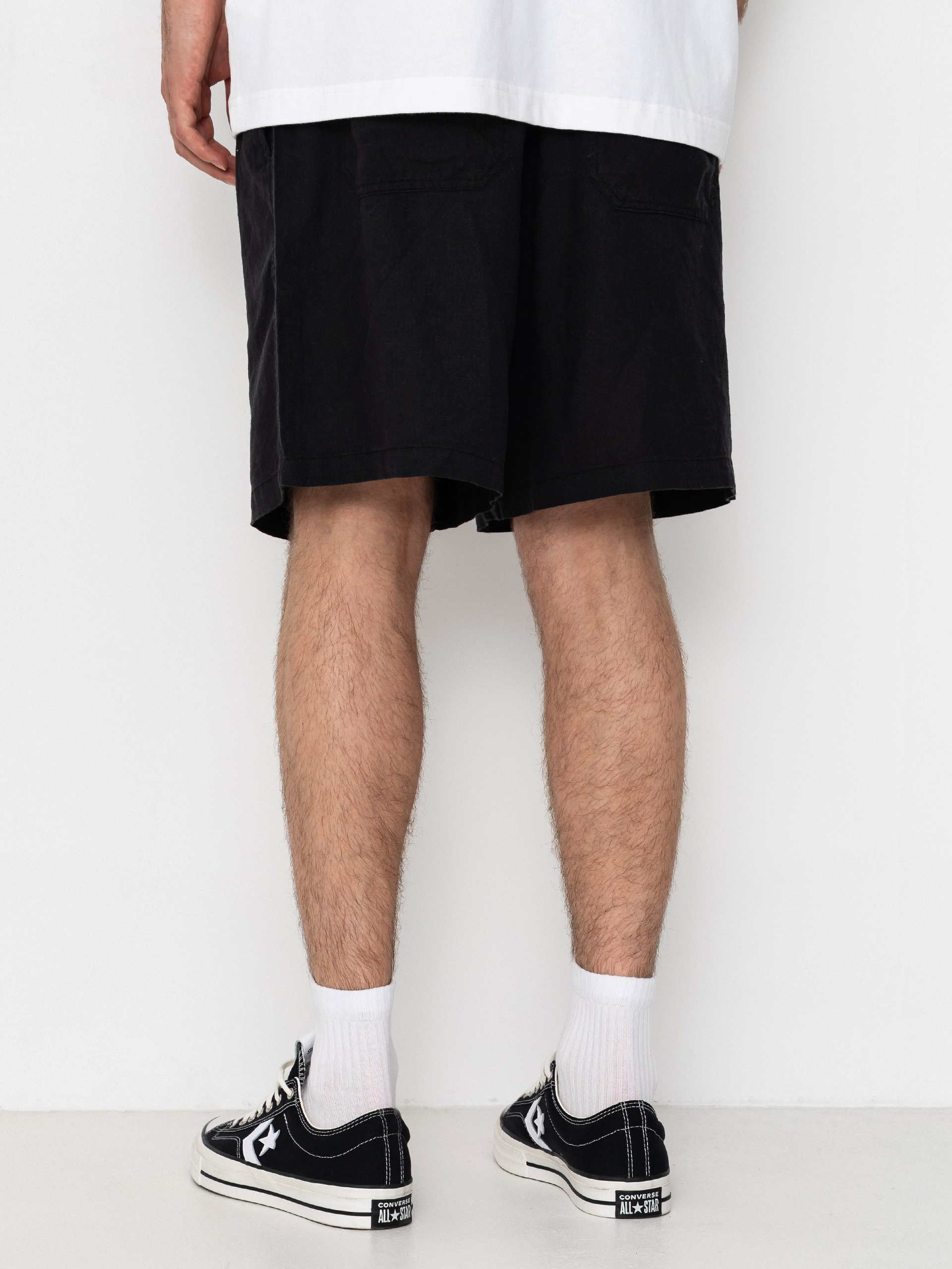 Pantaloni scurți OBEY Relaxer (black)