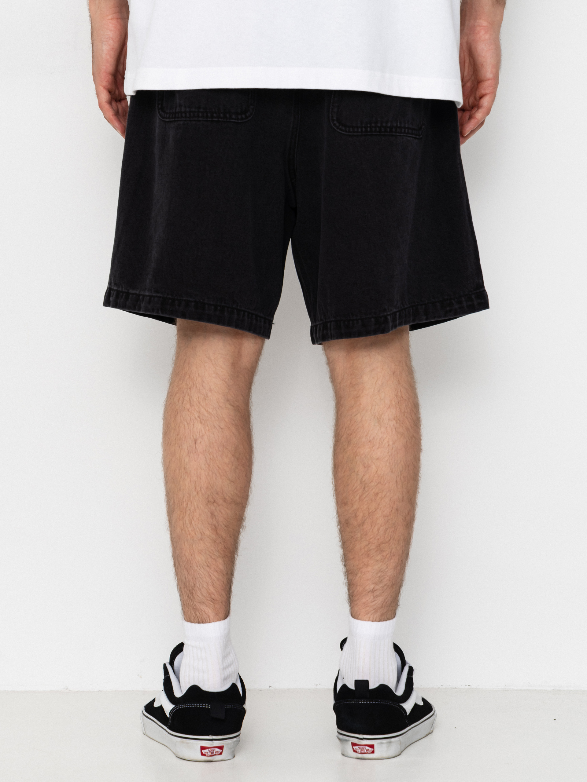 Pantaloni scurți OBEY Easy Denim (washed black)
