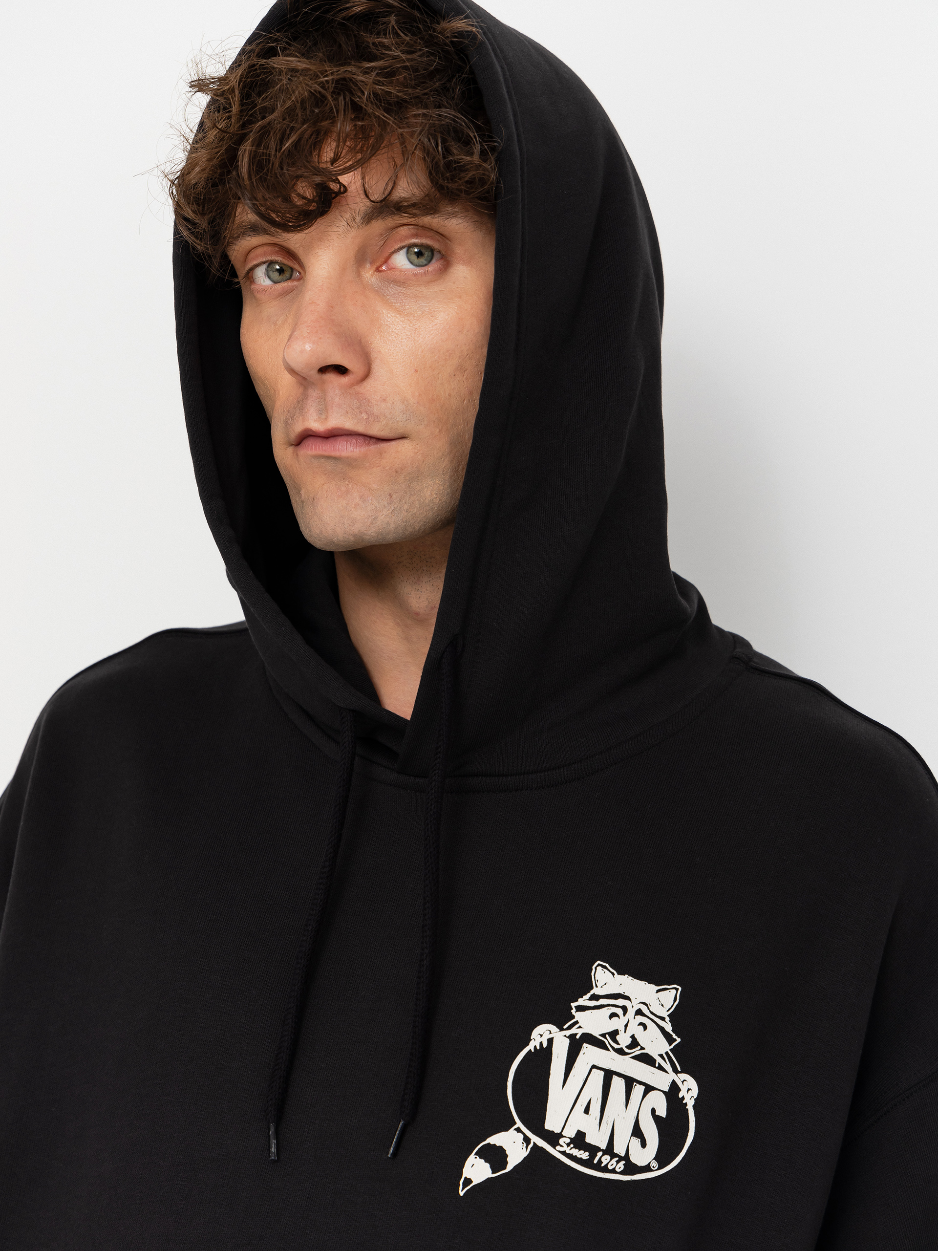 Hanorac cu glugă Vans Trashy HD (black)