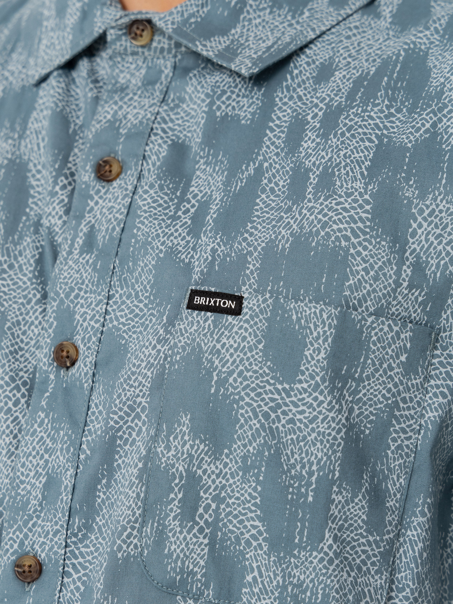 Cămașă Brixton Charter Print (trooper crackle paint)