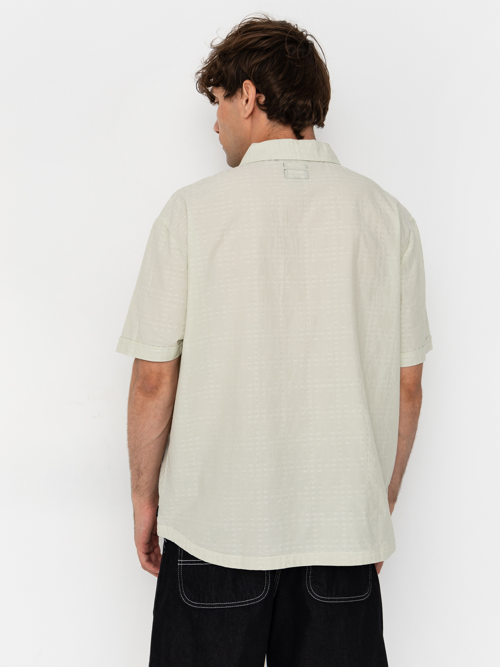Cămașă Brixton The Vintage (sea foam jacquard check)
