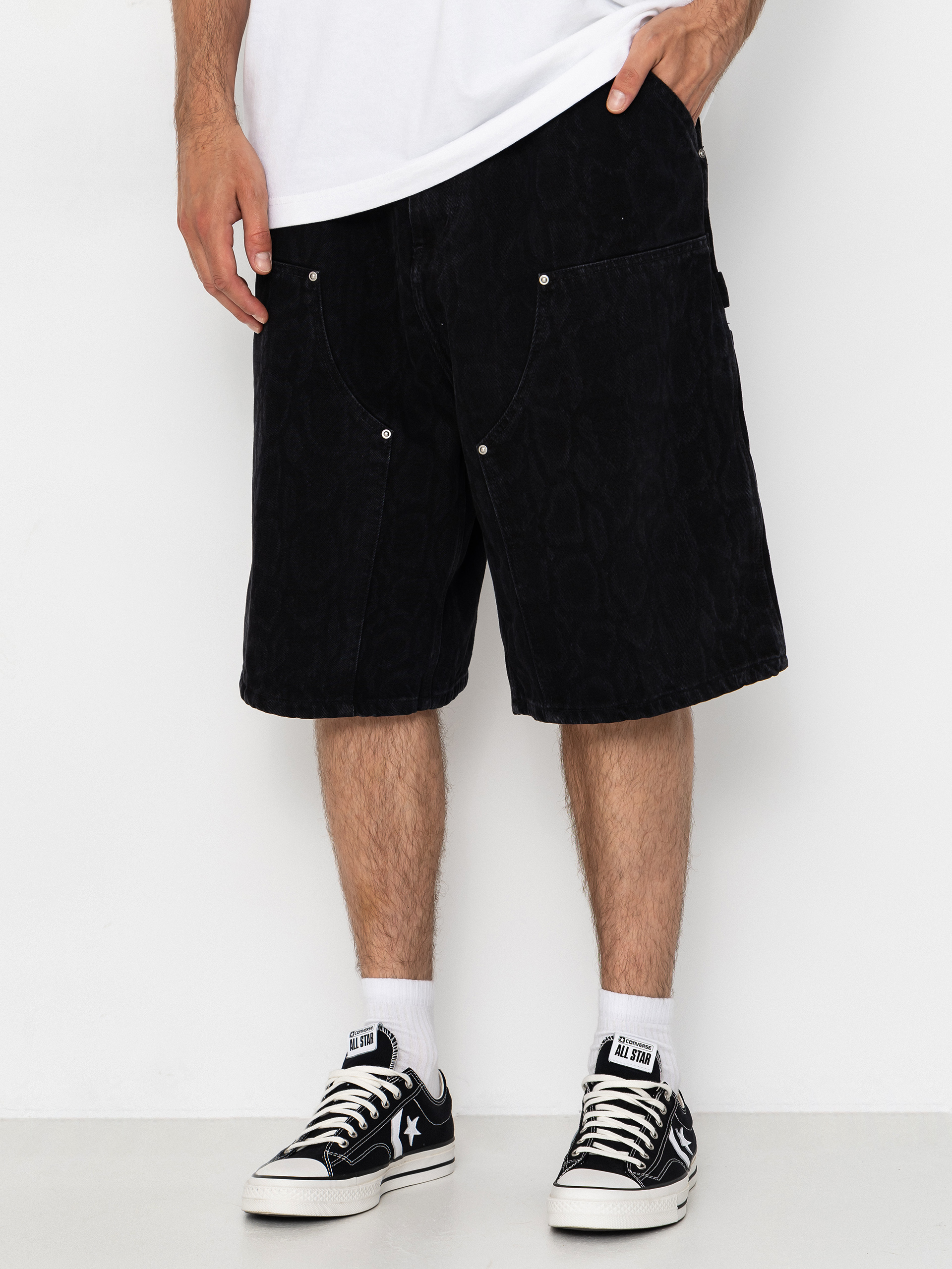 Pantaloni scurți Carhartt WIP OG Double Knee (snake camo/black)