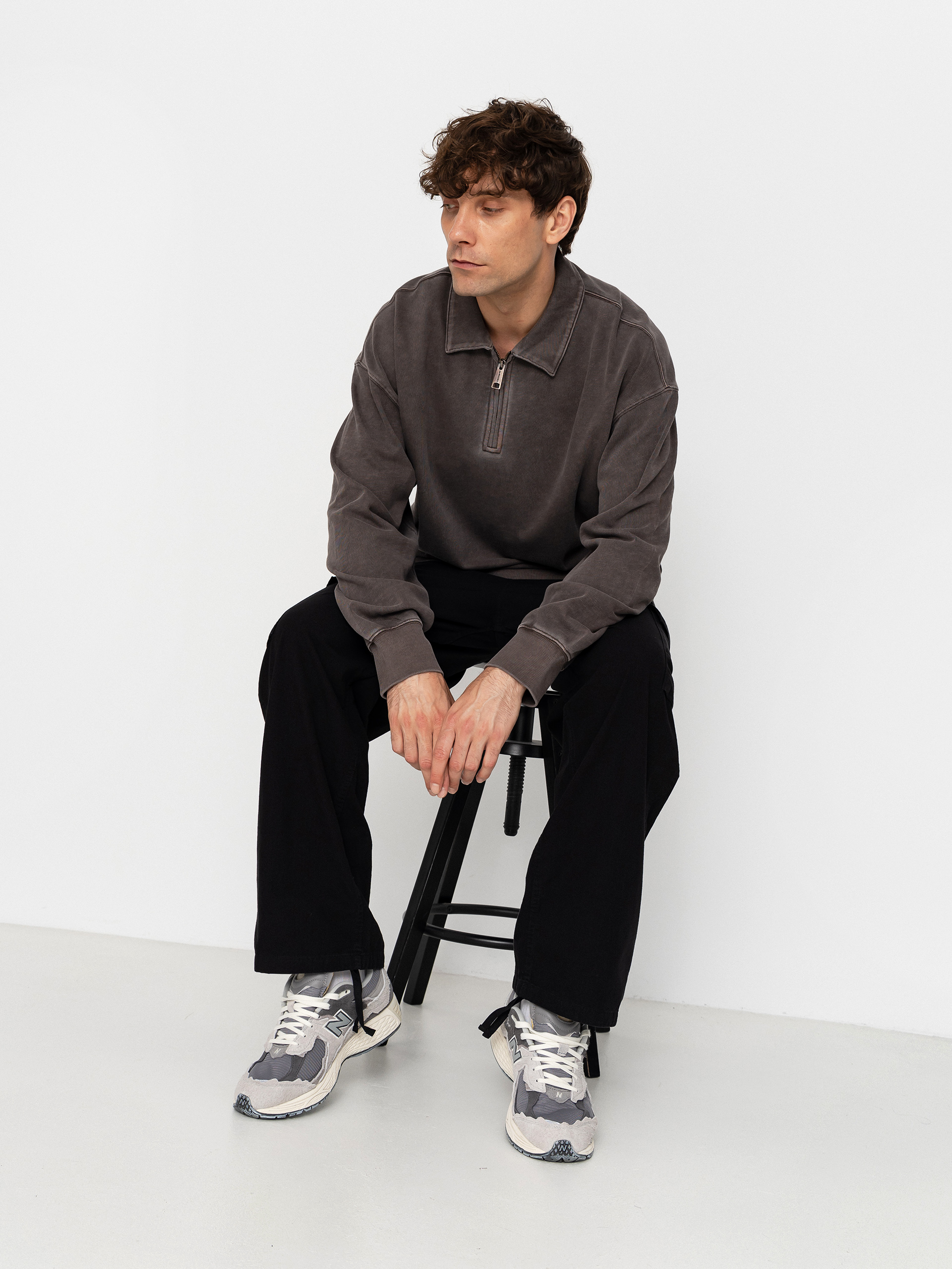 Hanorac Carhartt WIP Harper Polo (tobacco)
