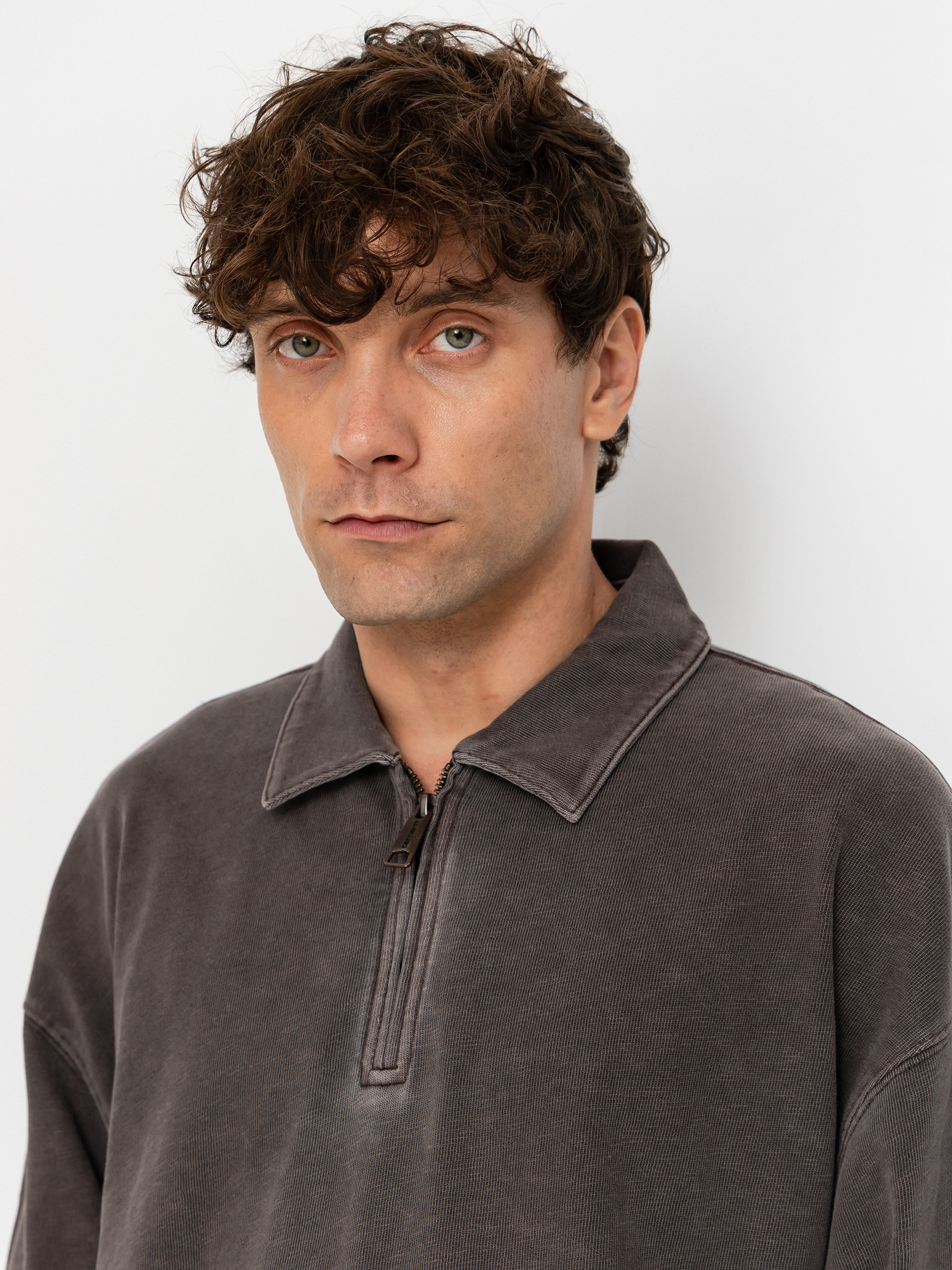 Hanorac Carhartt WIP Harper Polo (tobacco)