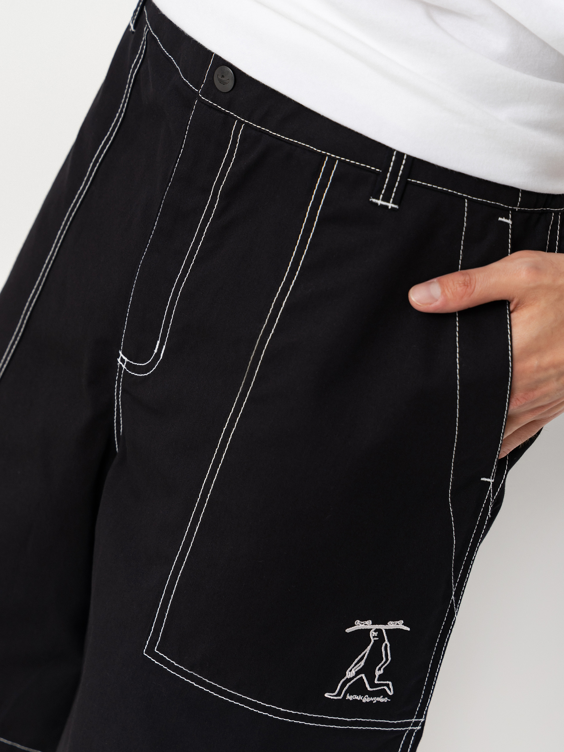 Pantaloni scurți adidas Gonz (black)