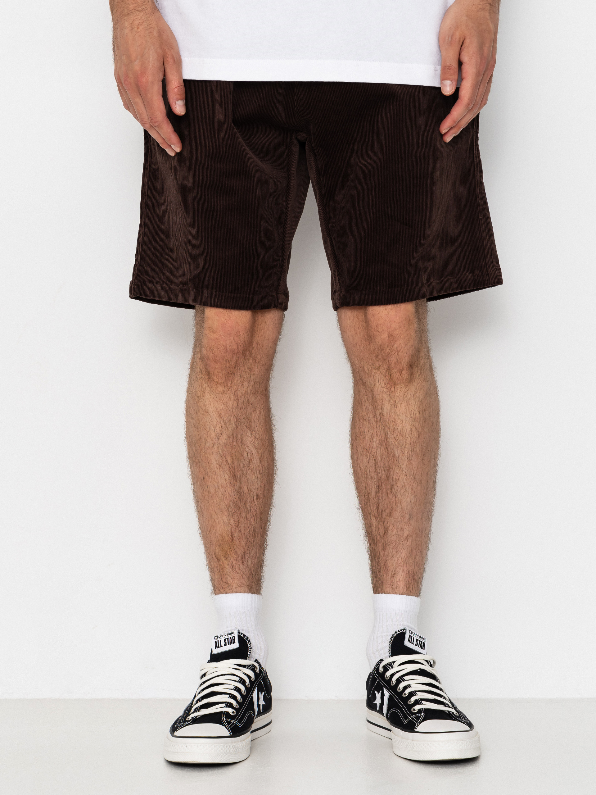 Pantaloni scuru021bi Iriedaily Corvin (dark coffee)