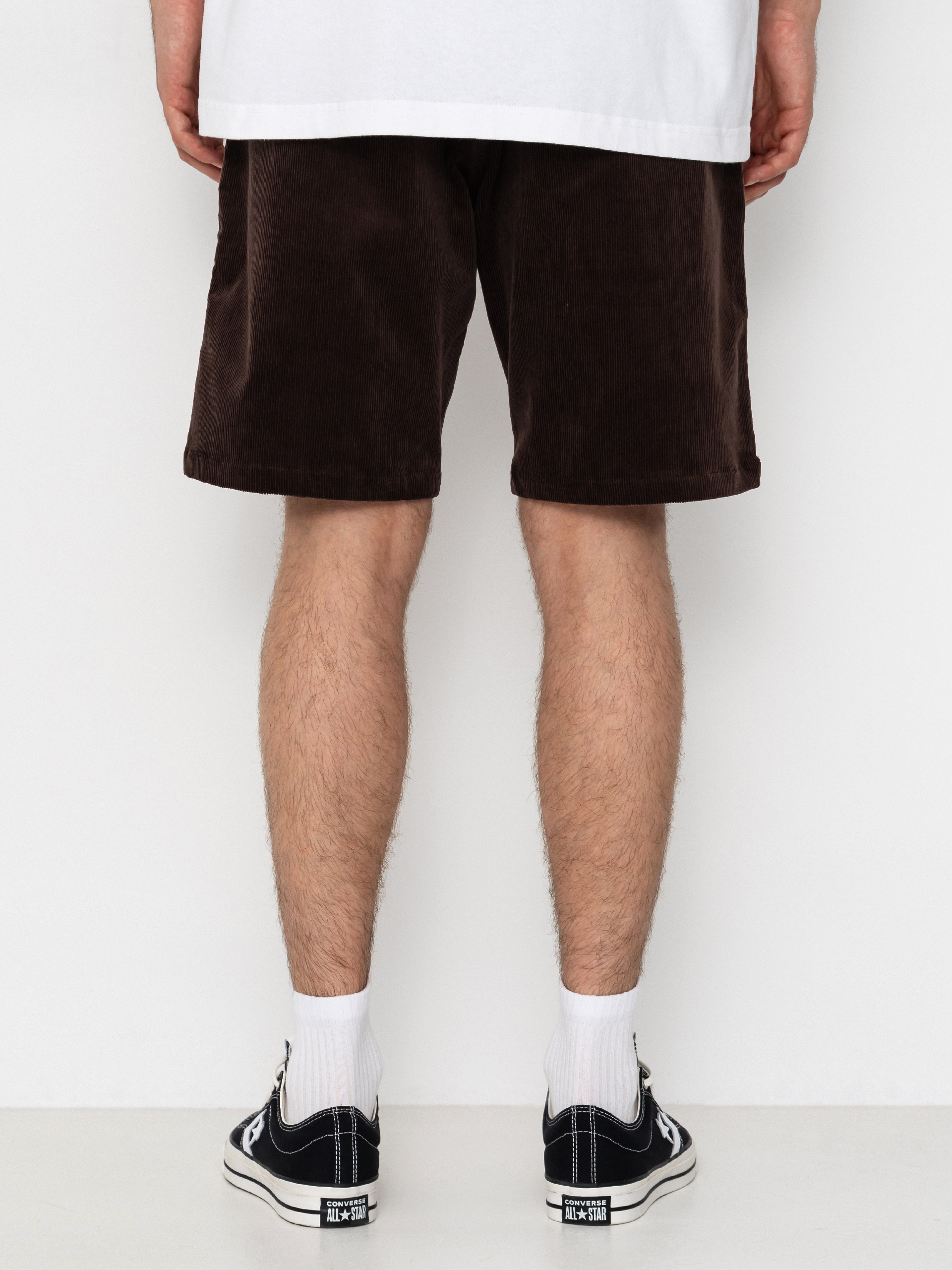 Pantaloni scurți Iriedaily Corvin (dark coffee)