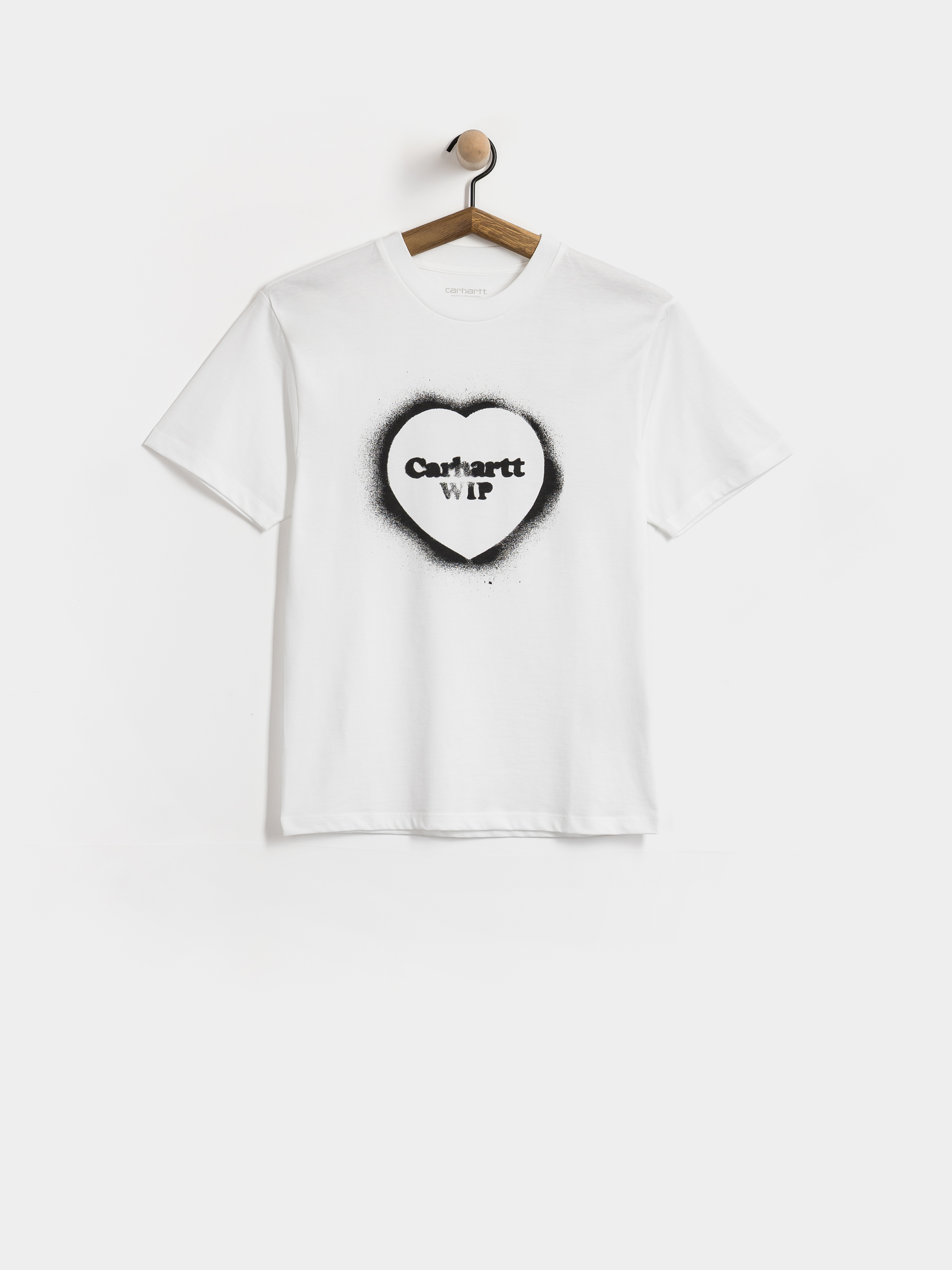 Tricou Carhartt WIP Spray Heart Wmn (white)