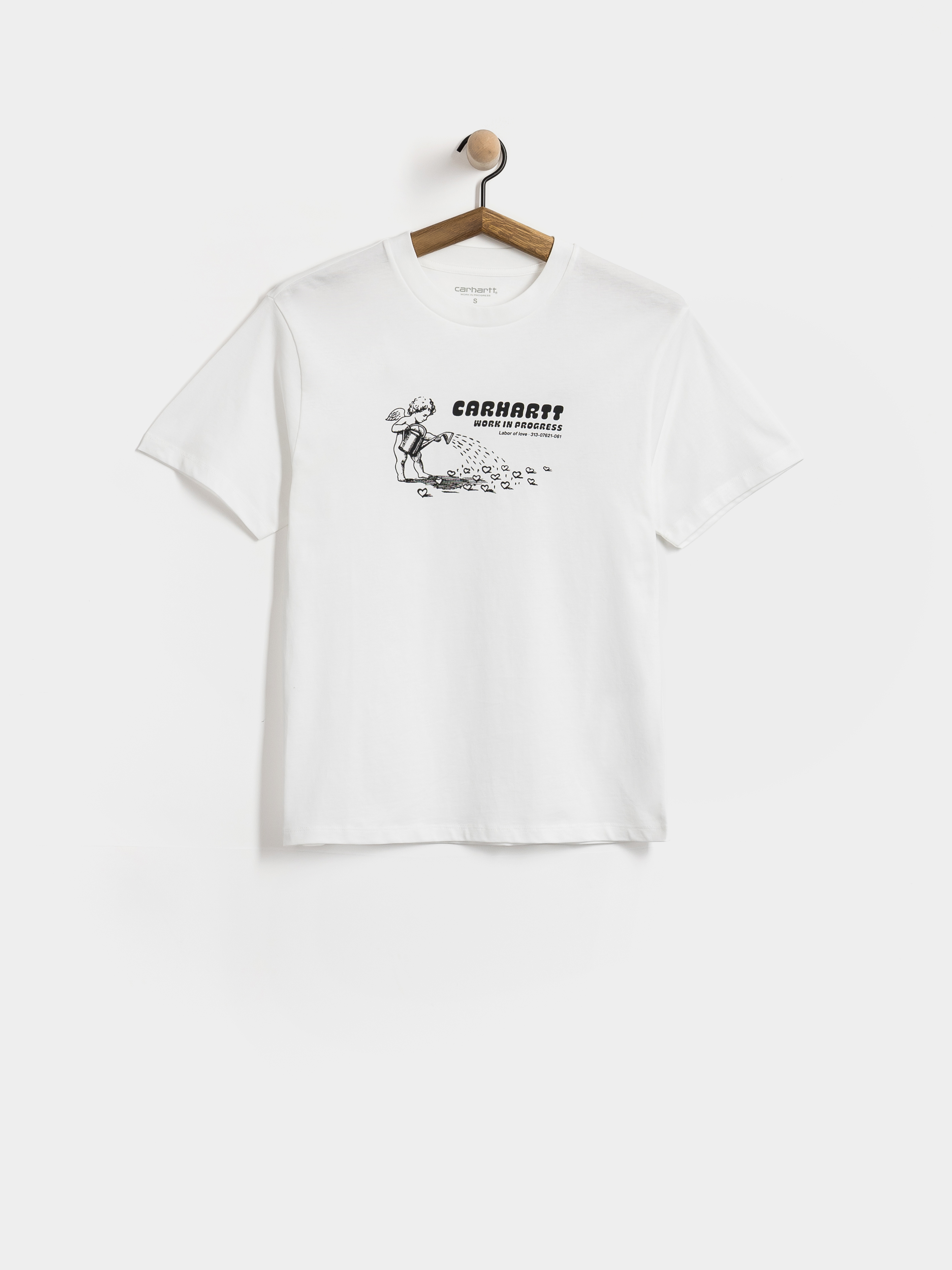 Tricou Carhartt WIP Bumper Sticker Wmn (white)