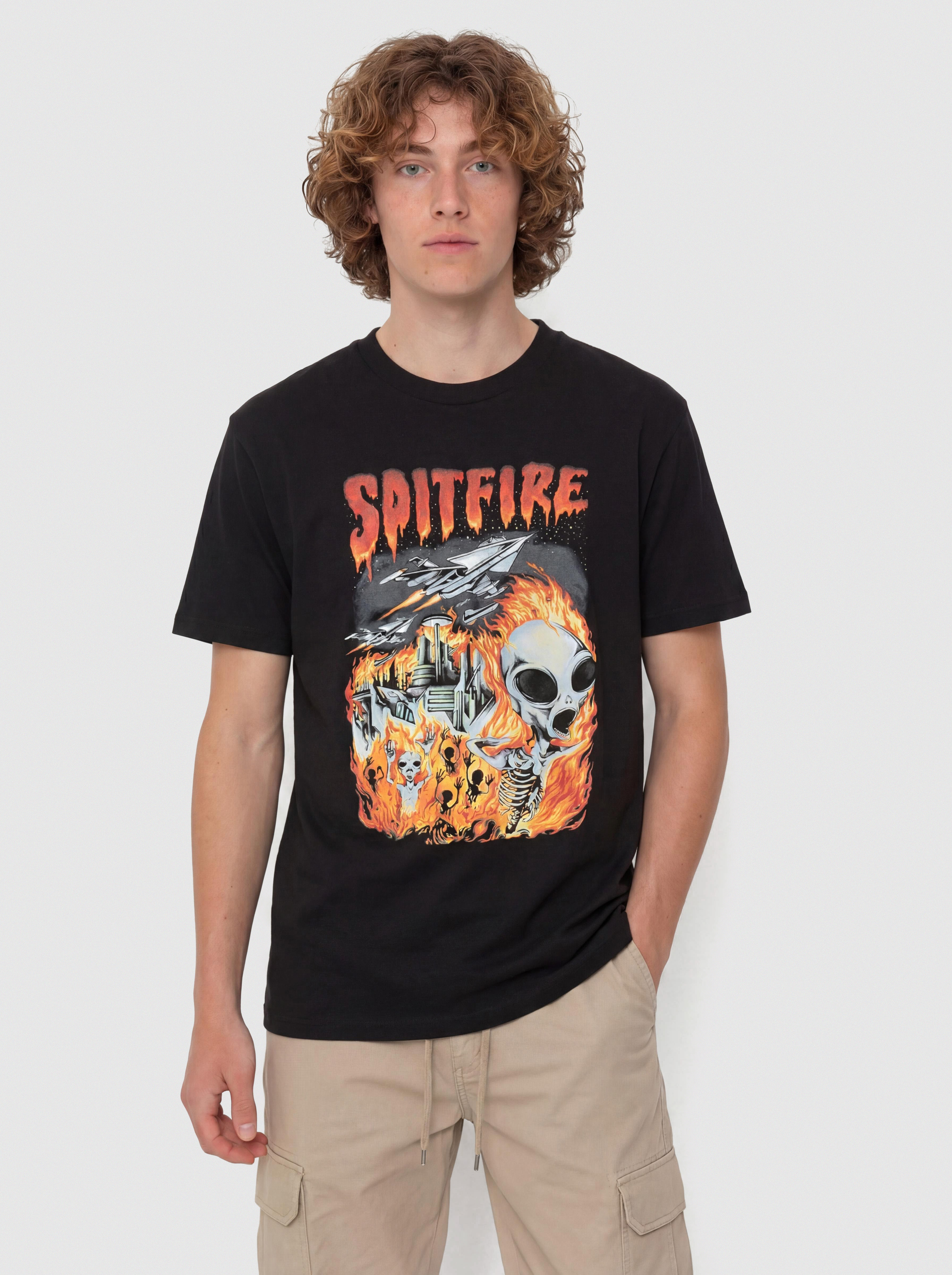Tricou Spitfire Invasion (black)