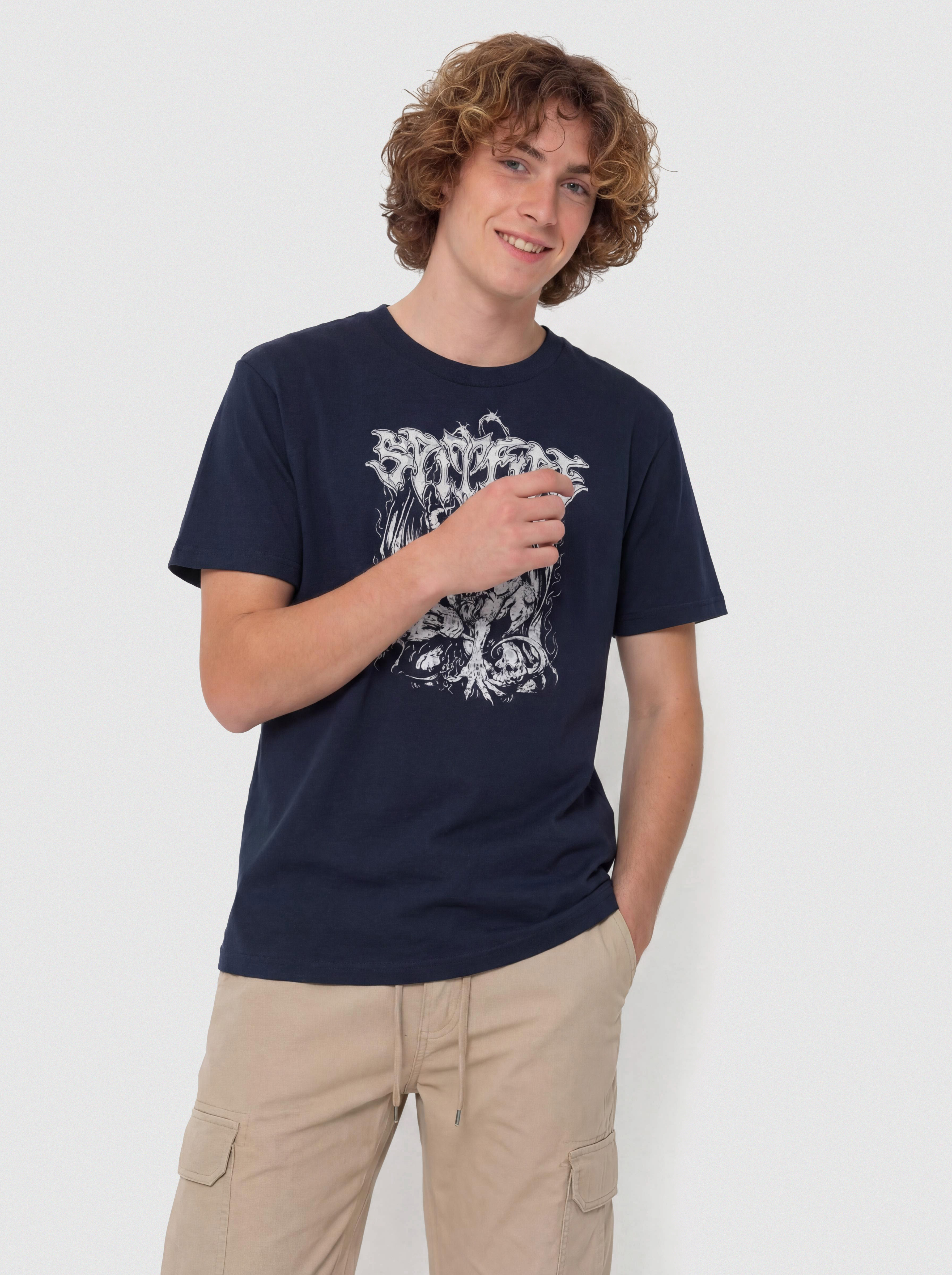 Tricou Spitfire Demon Redux (true navy)