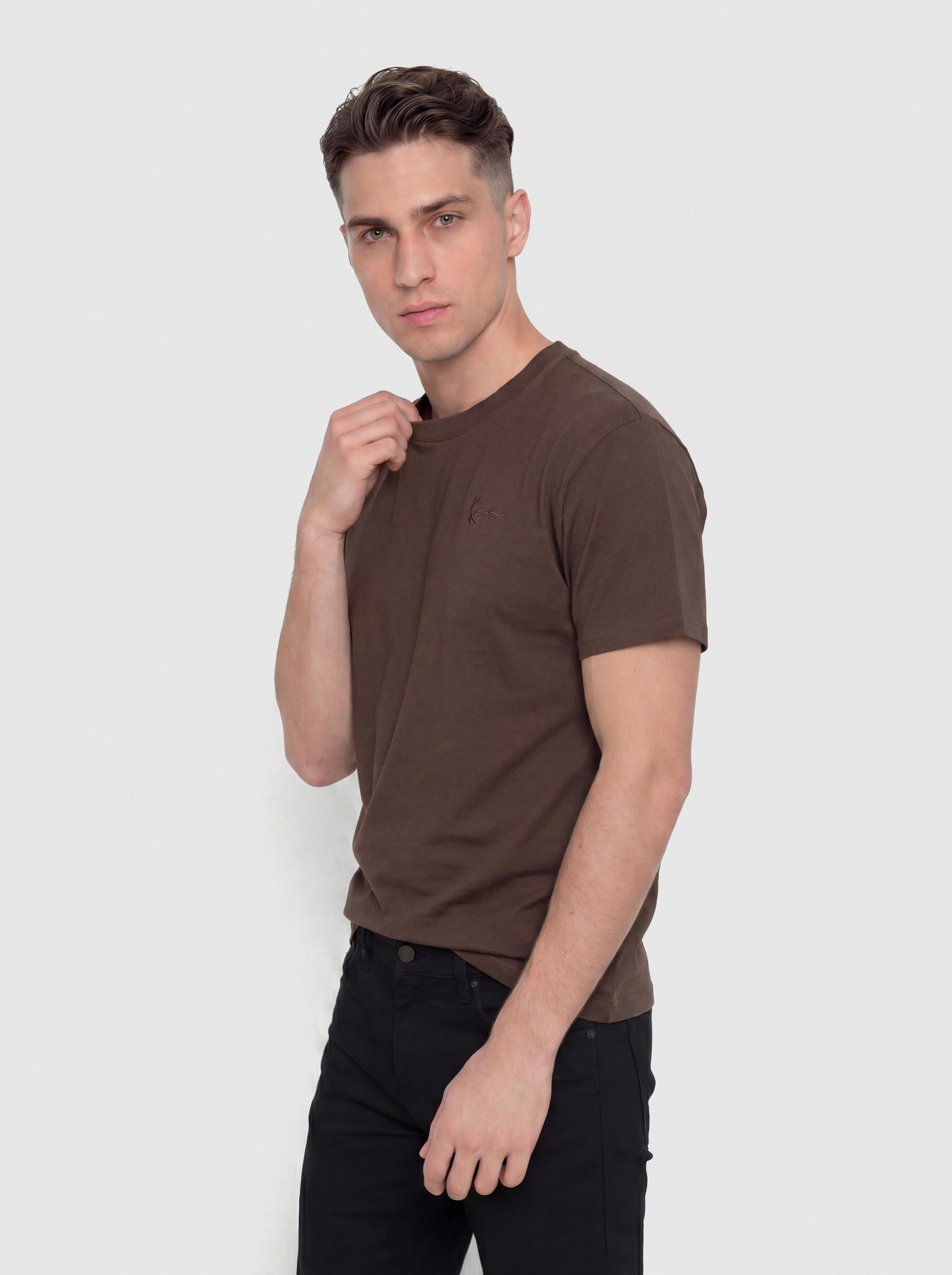 Tricou Karl Kani Slogan Boxy (brown)