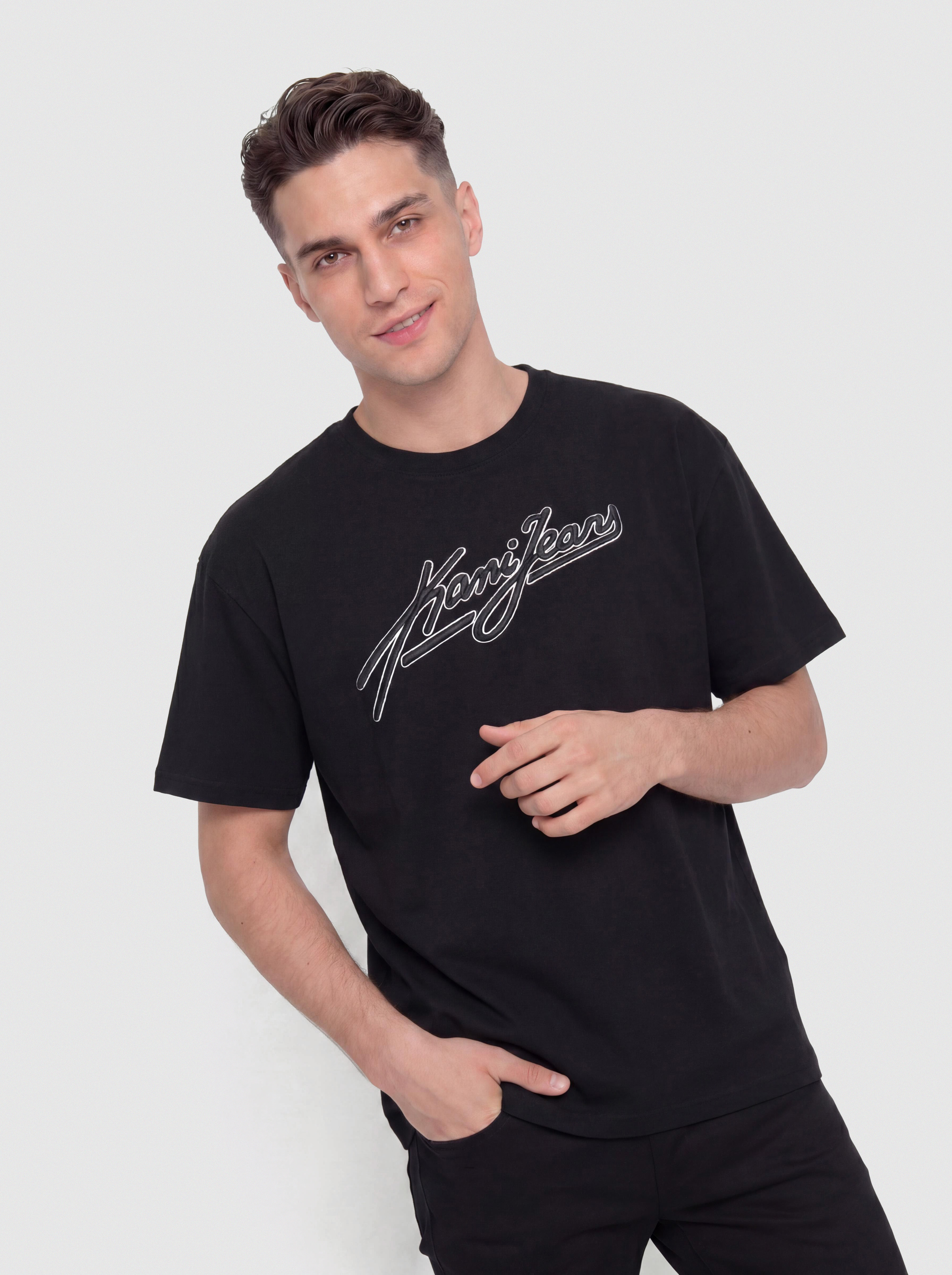 Tricou Karl Kani Jeans Oversized