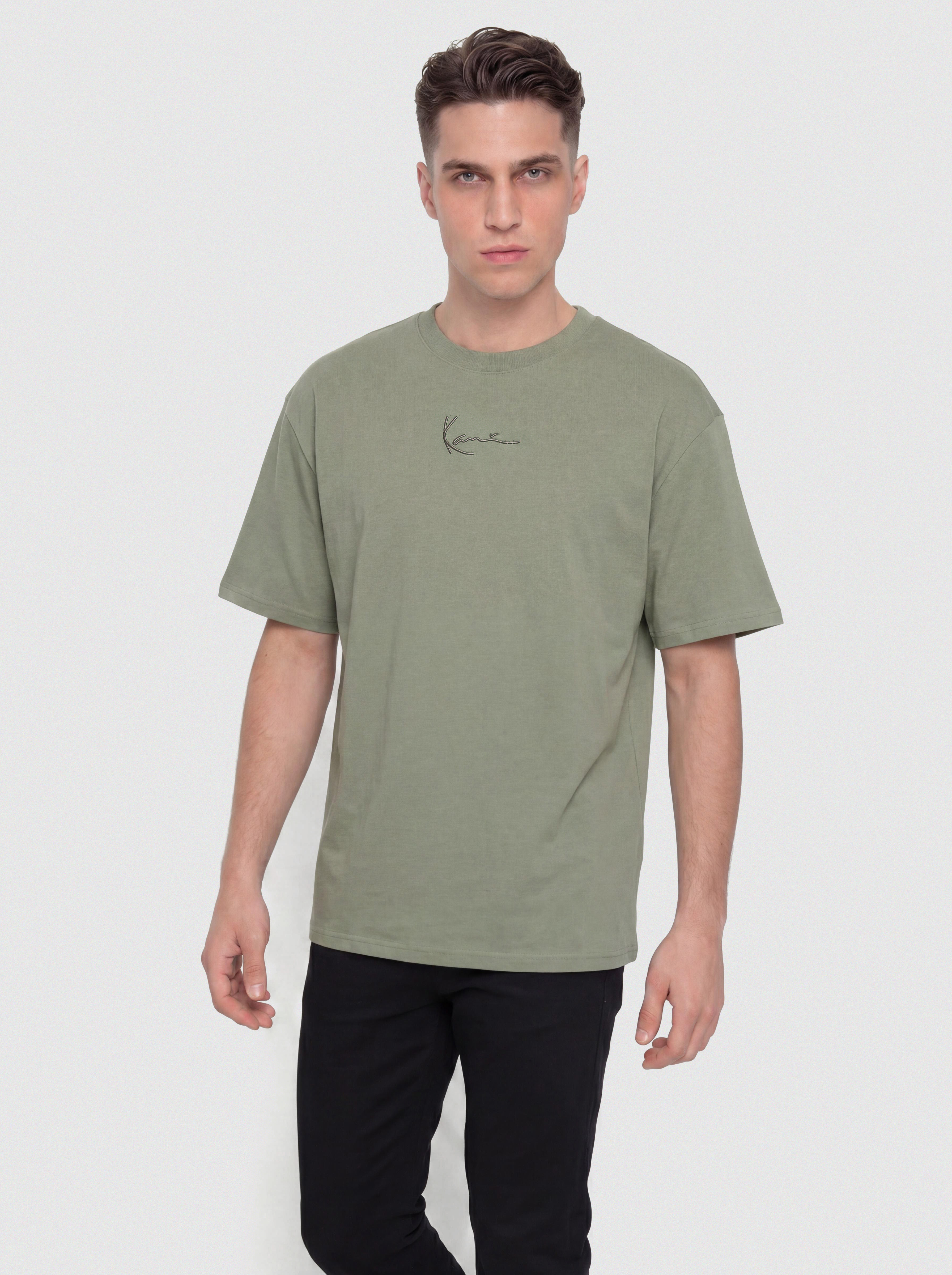 Tricou Karl Kani Small Signature Essential (green)