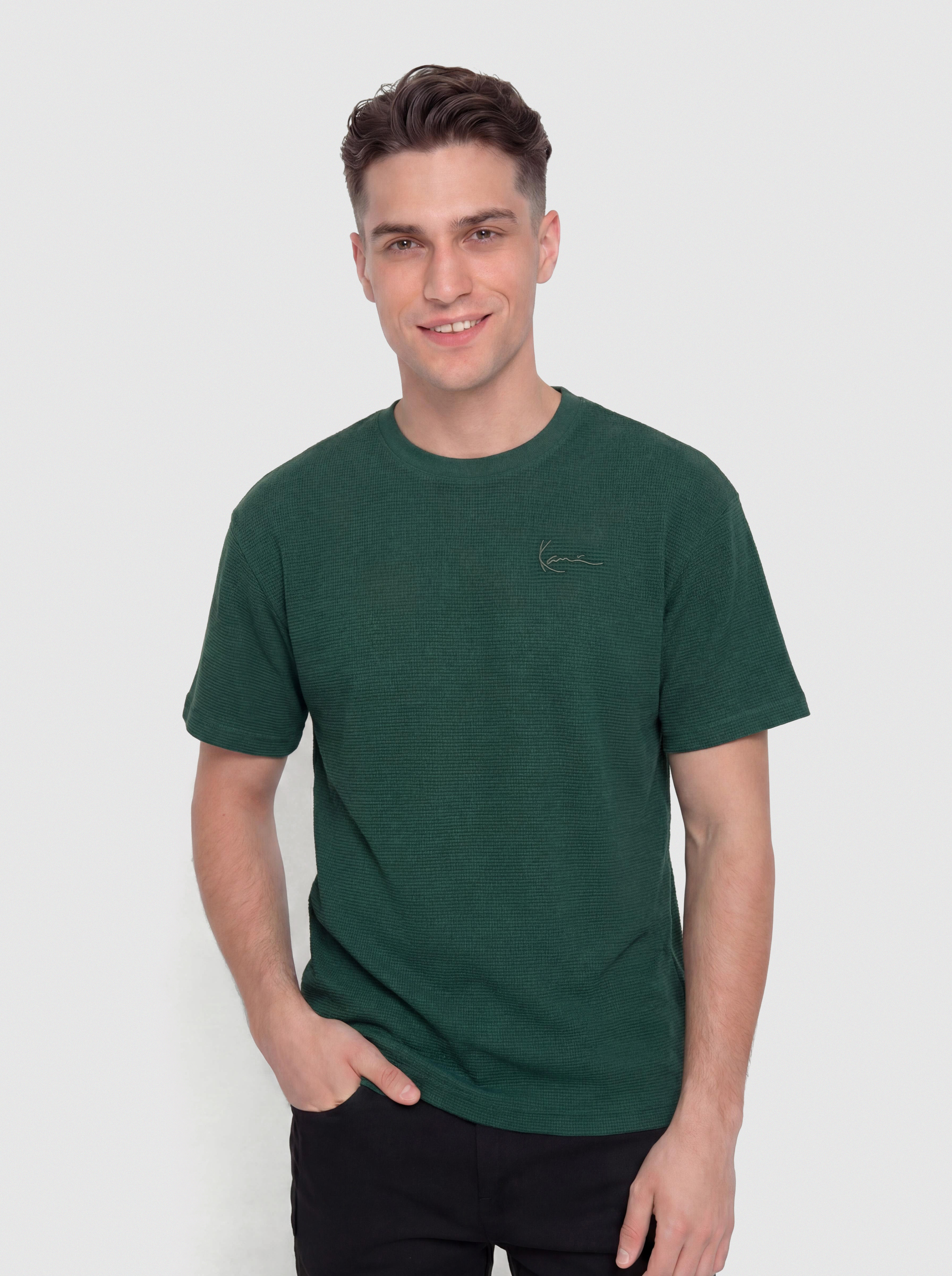Tricou Karl Kani Signature Waffle