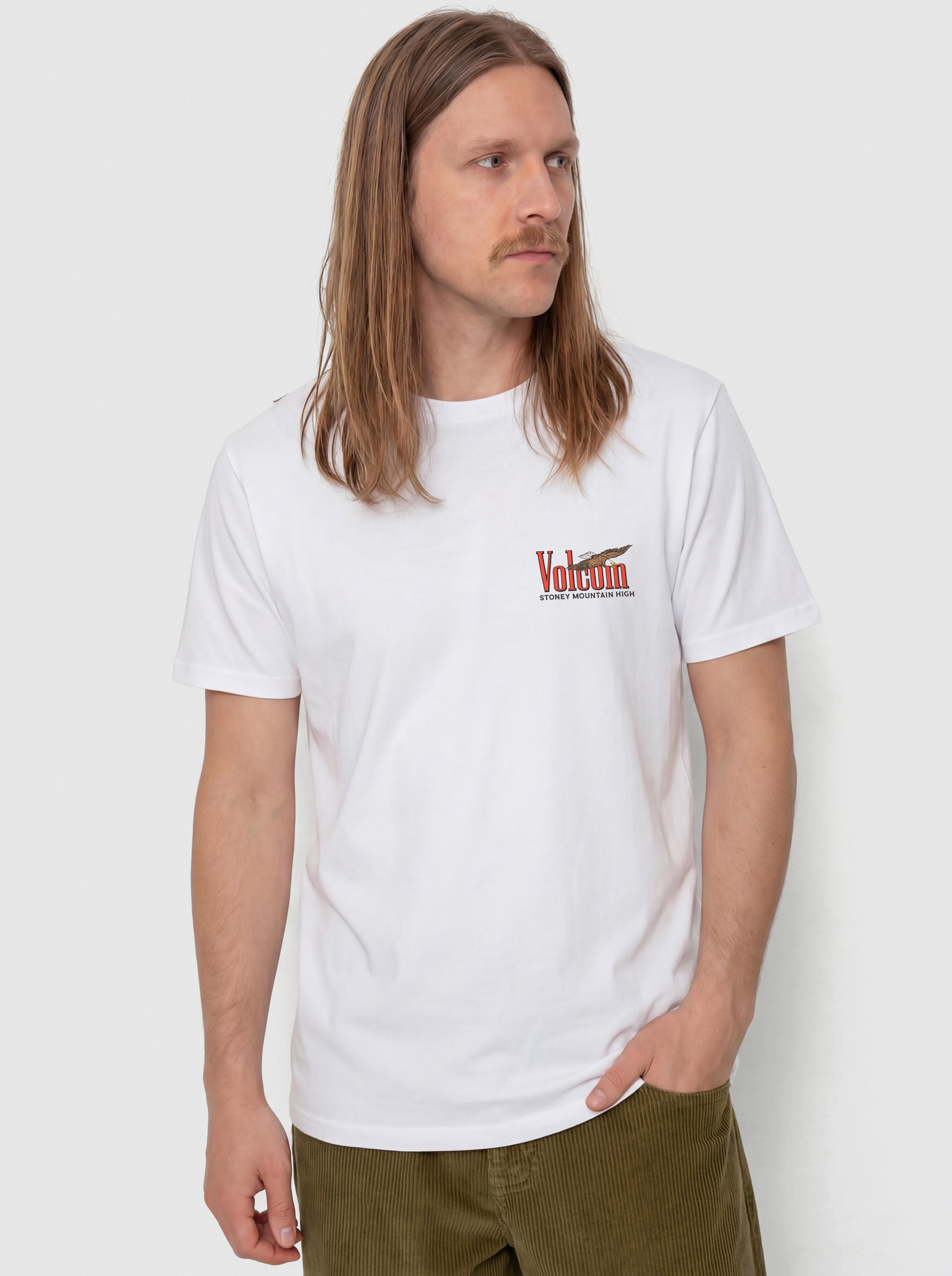 Tricou Volcom Stoney Mountain (white)