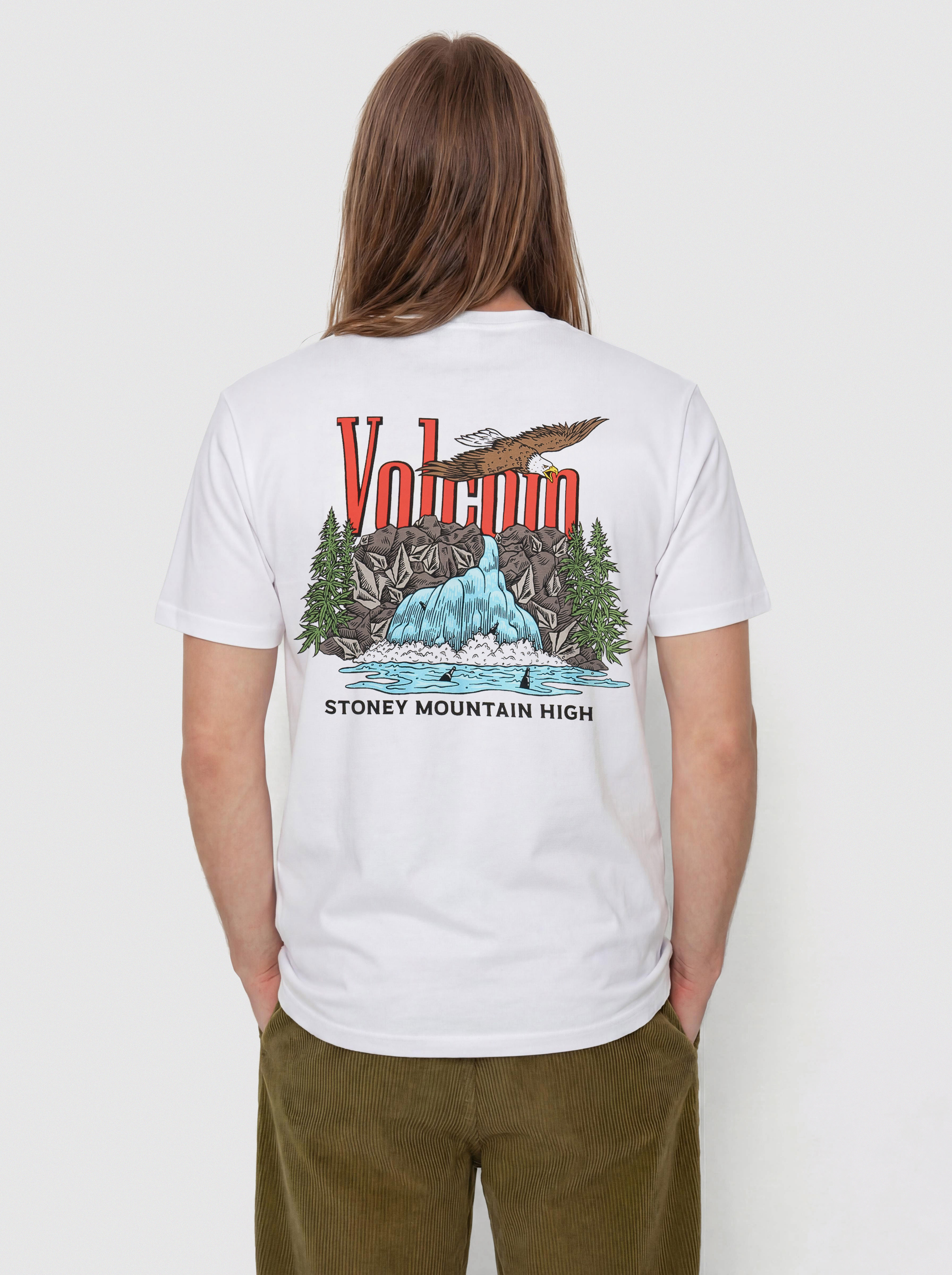 Tricou Volcom Stoney Mountain (white)