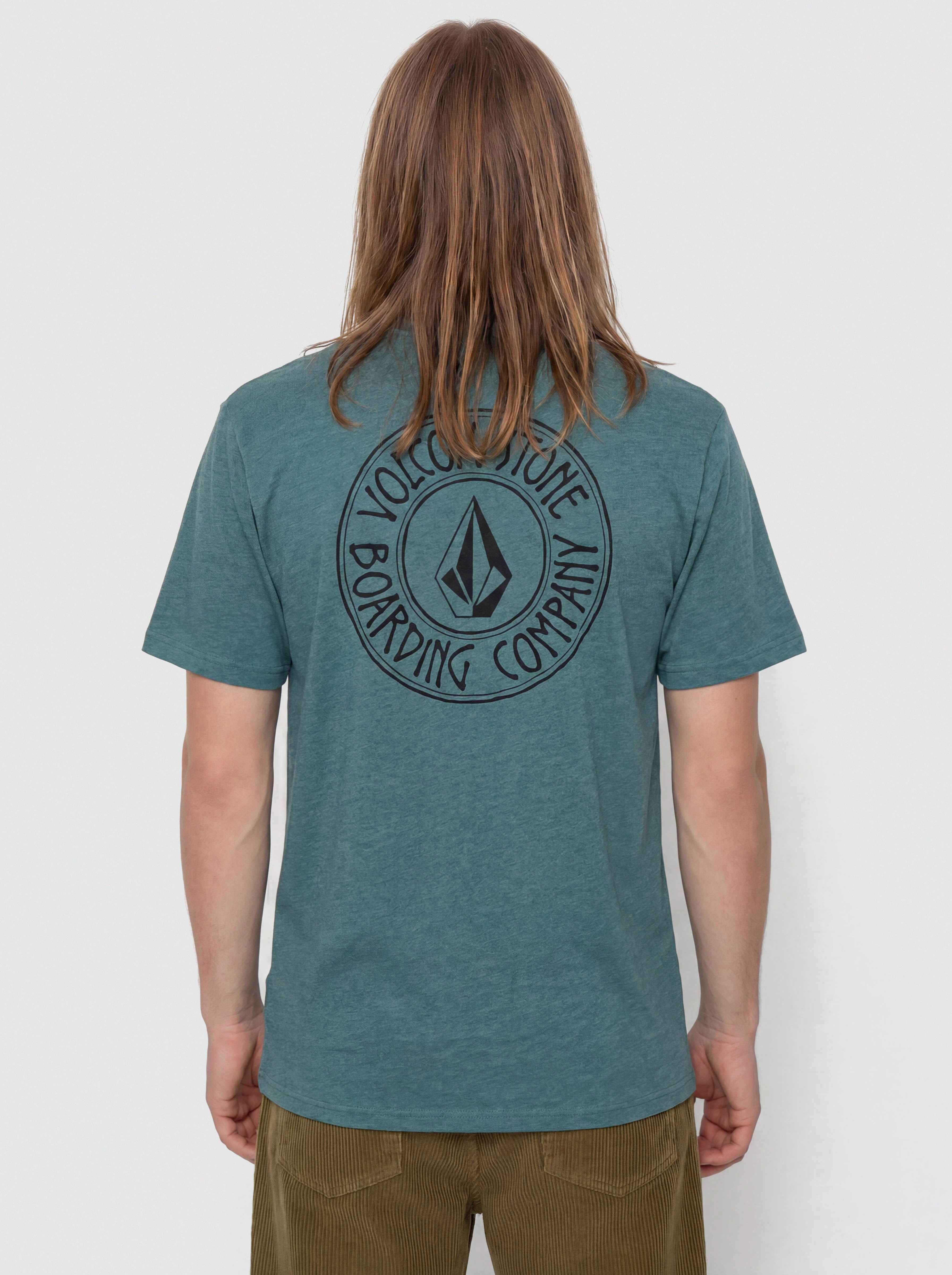 Tricou Volcom Drain You Hth (rifle green)