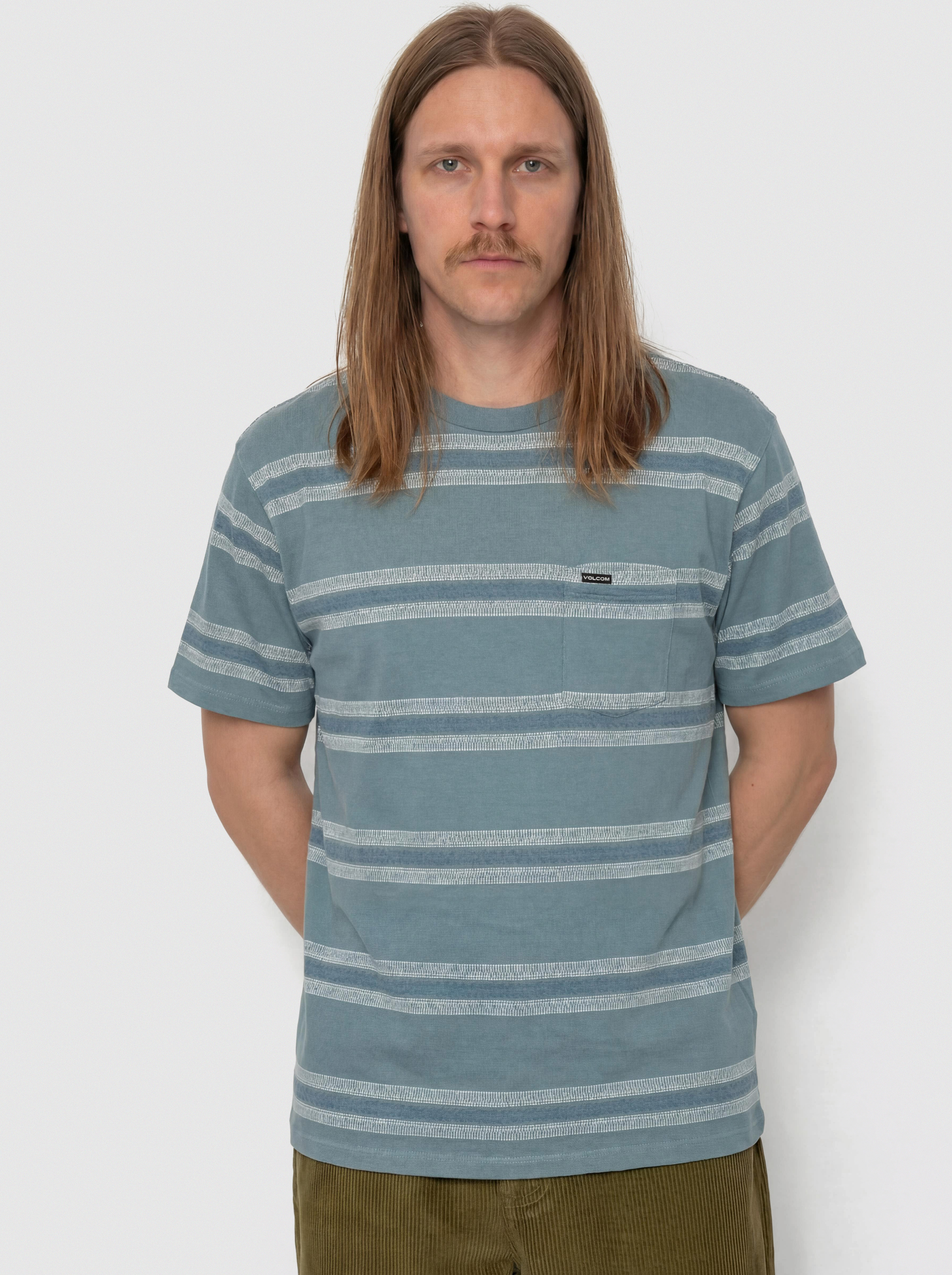 Tricou Volcom Yewster Crew (tradewinds)