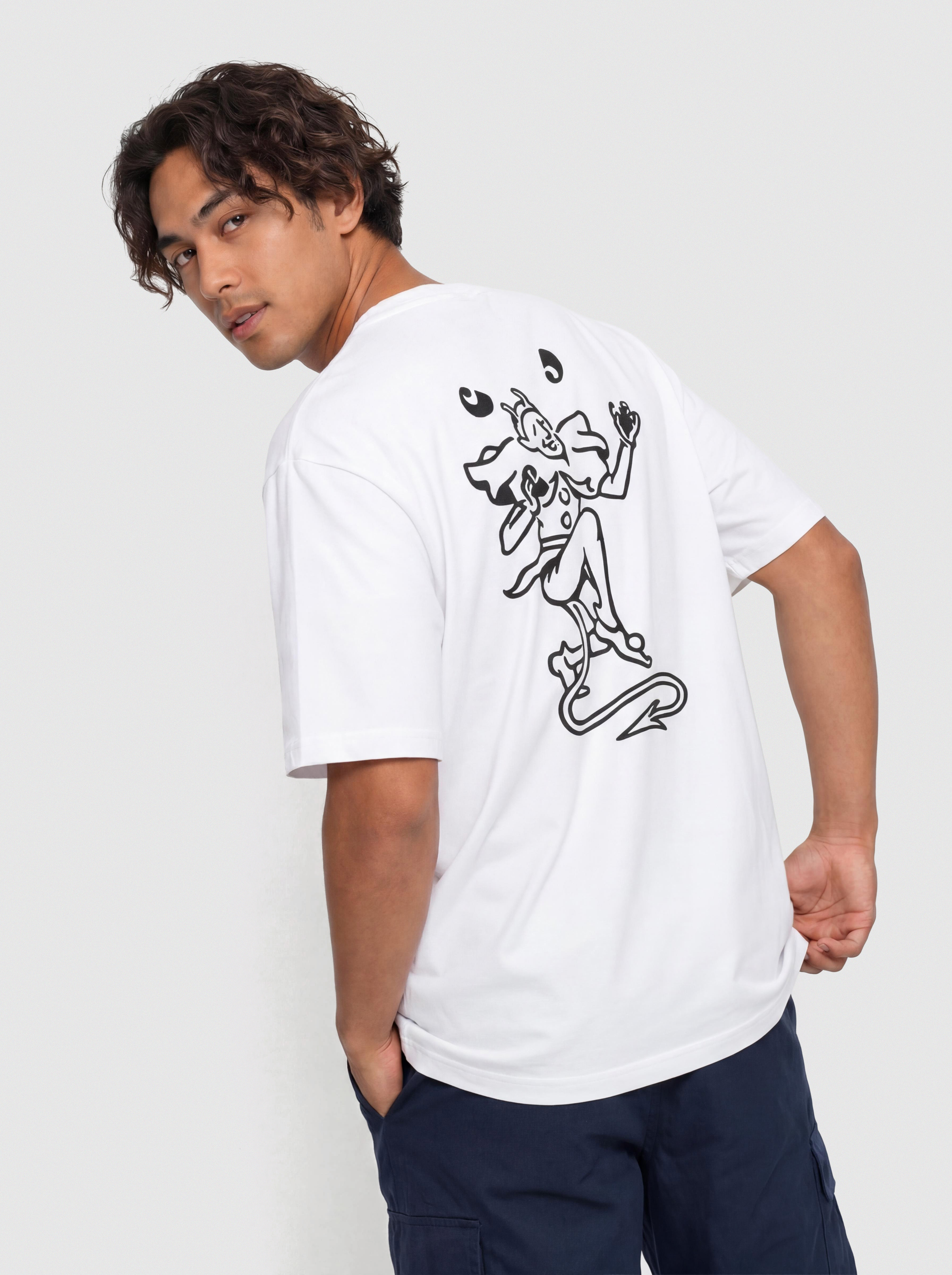 Tricou Carhartt WIP Playing Cards (white)