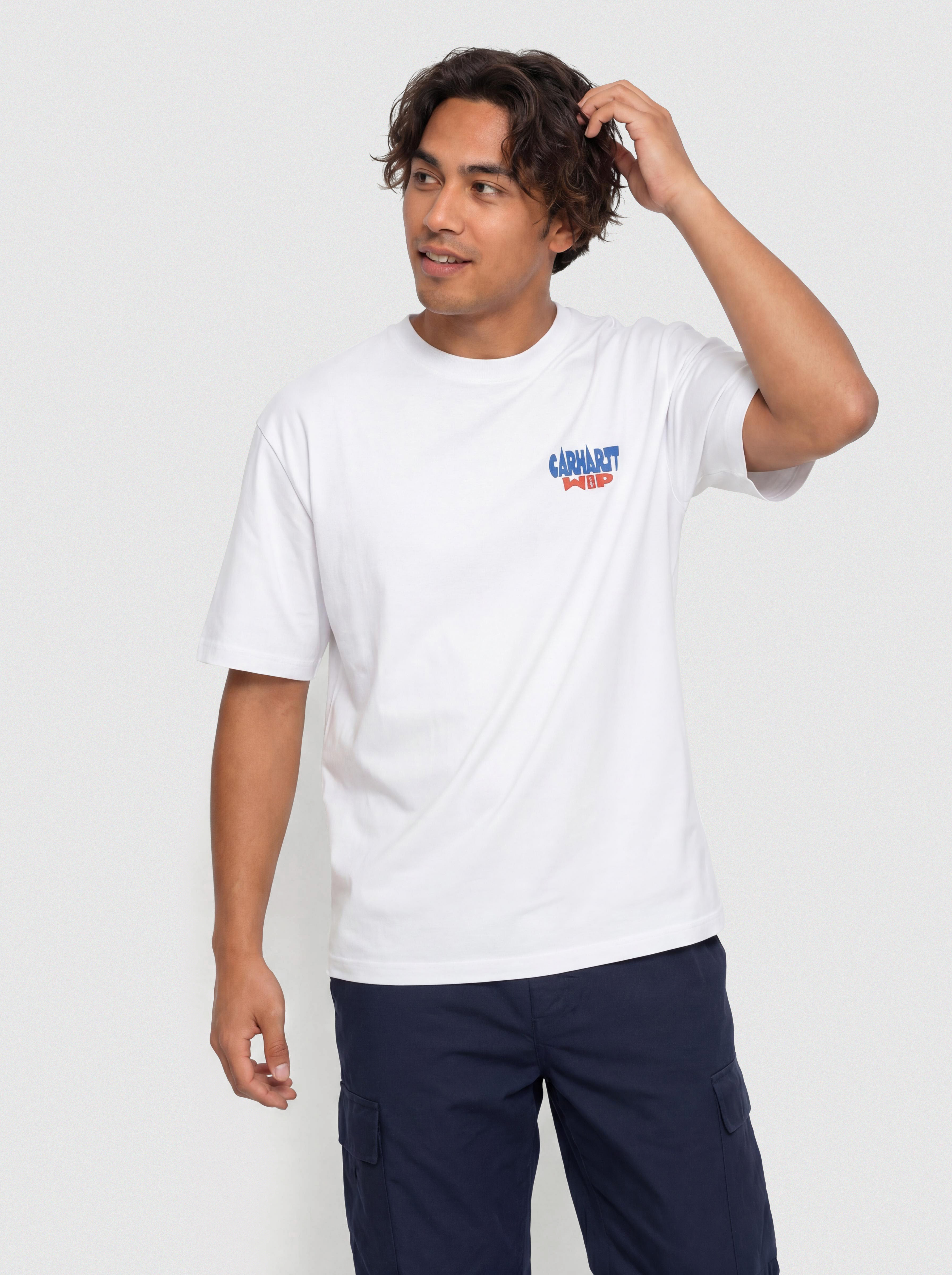 Tricou Carhartt WIP Luggage Label (white)