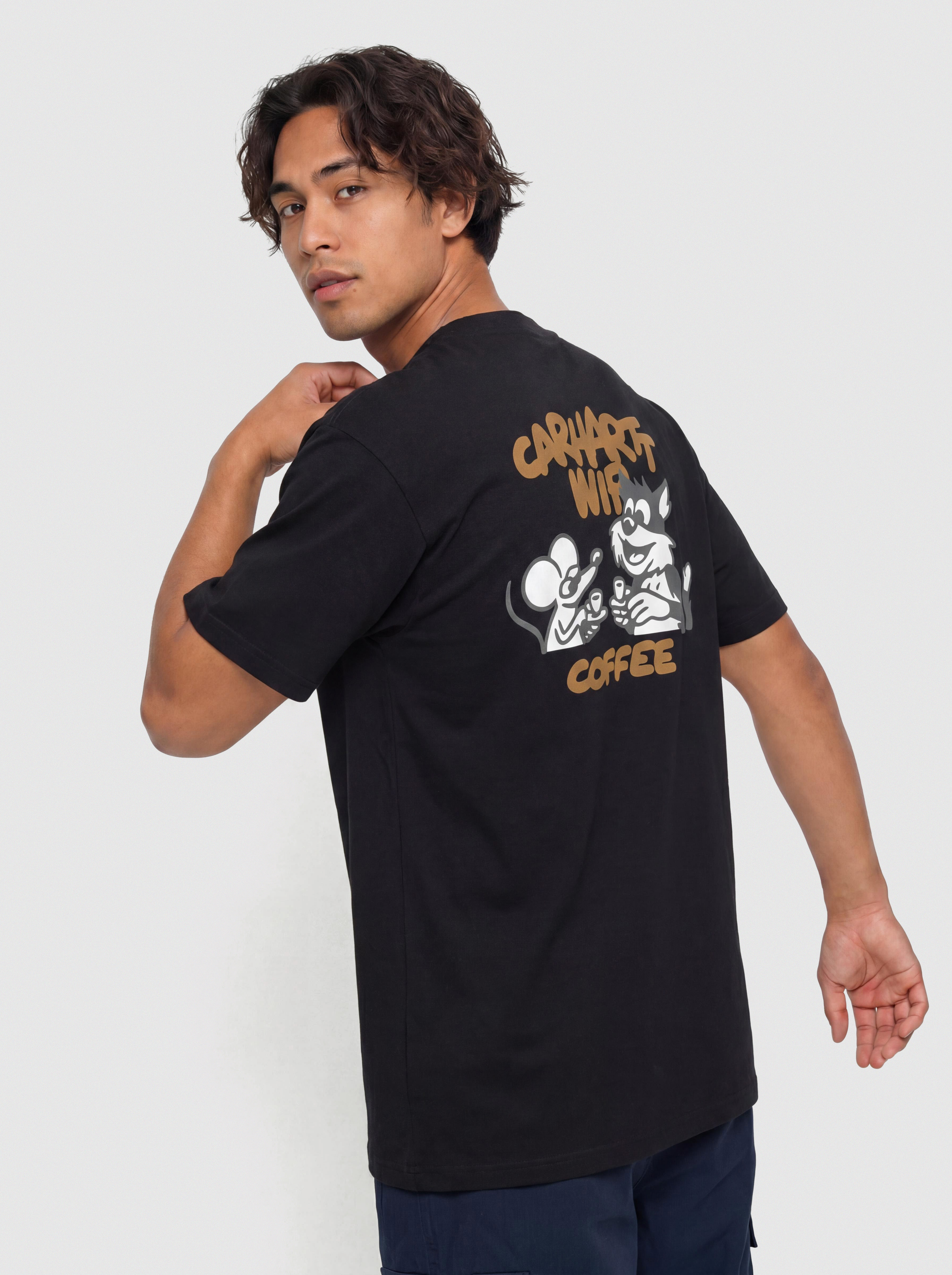 Tricou Carhartt WIP Coffee Break (black)