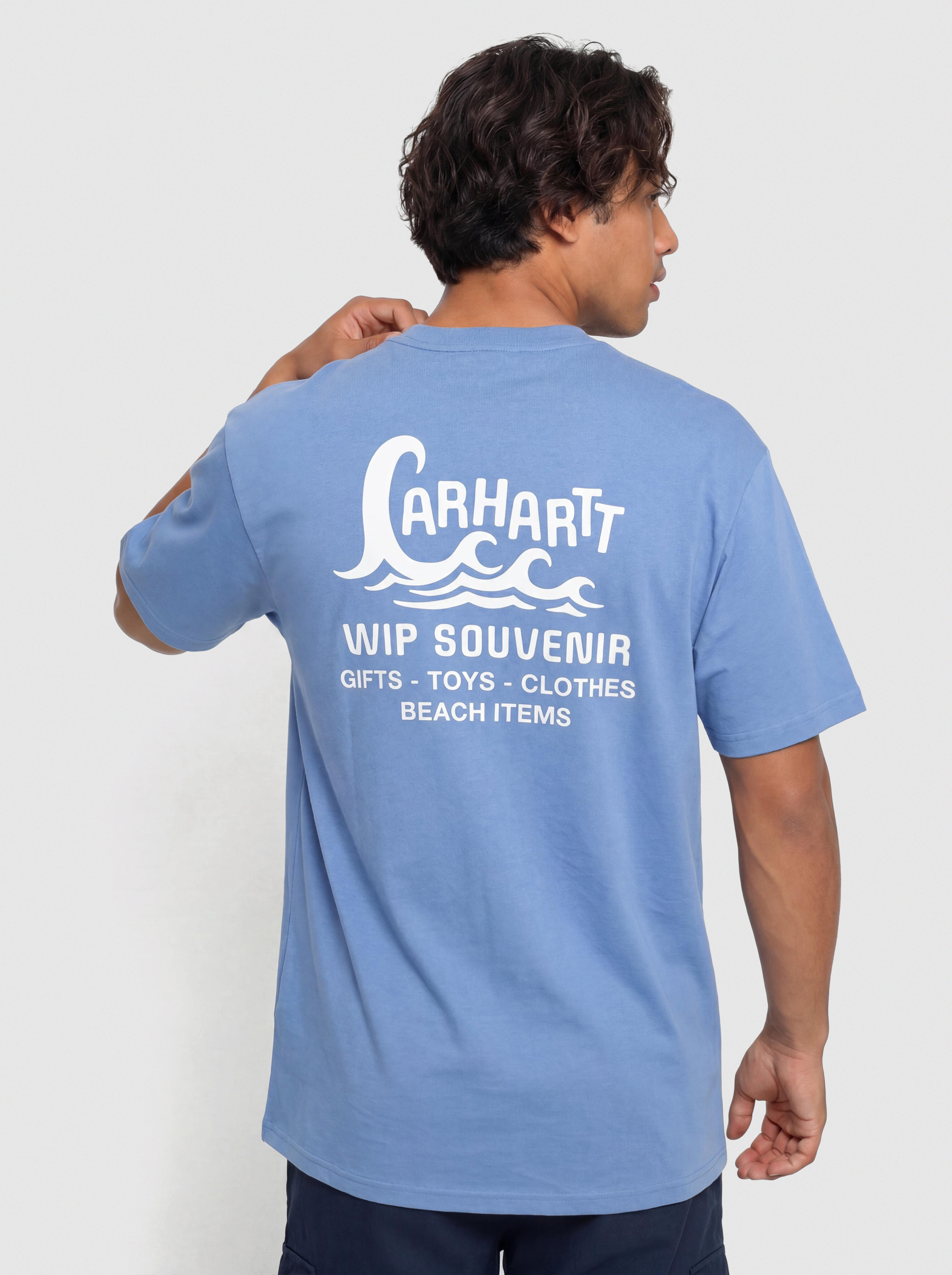 Tricou Carhartt WIP Waves (curacao)