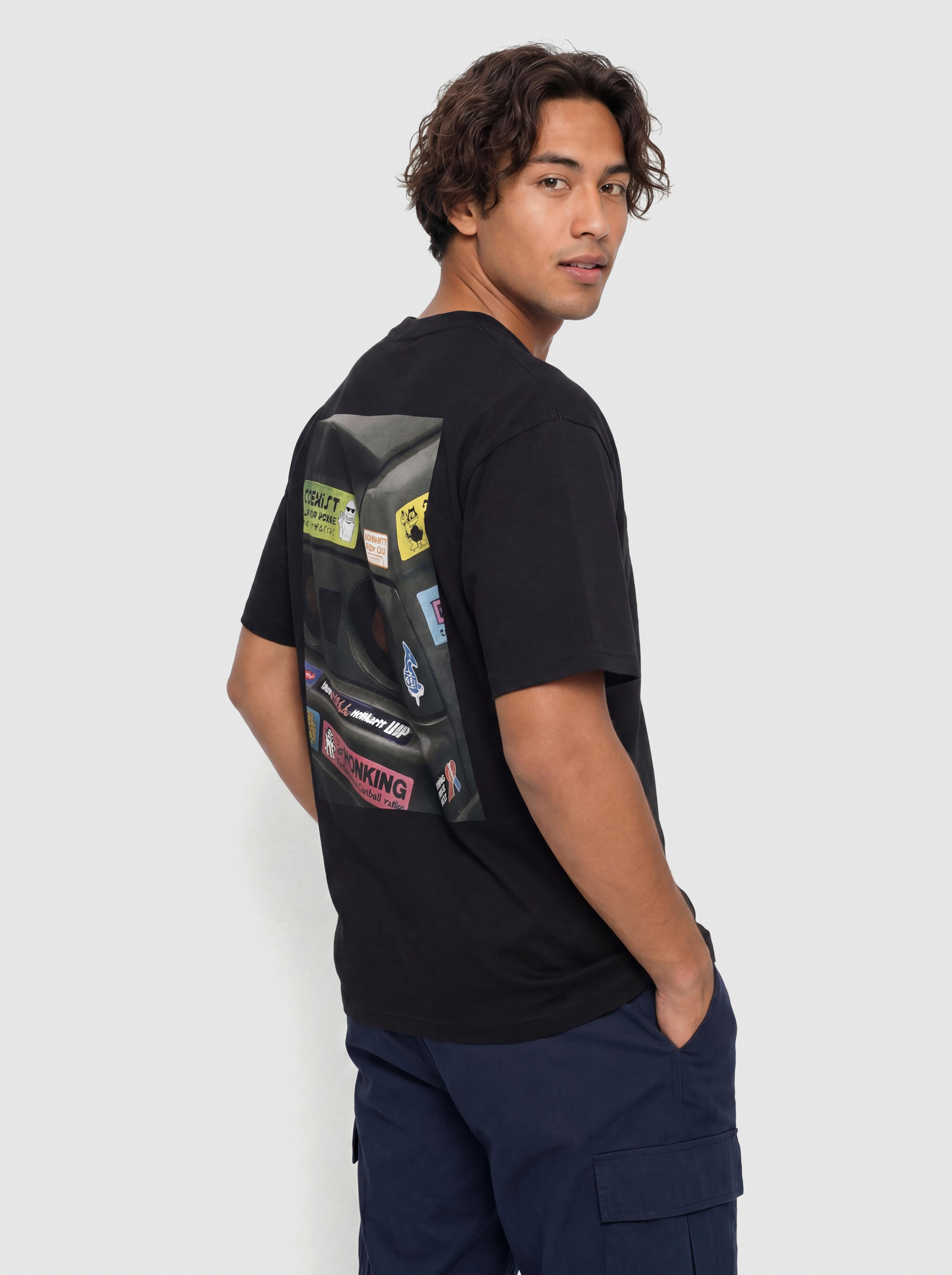 Tricou Carhartt WIP Bumper Car (black)