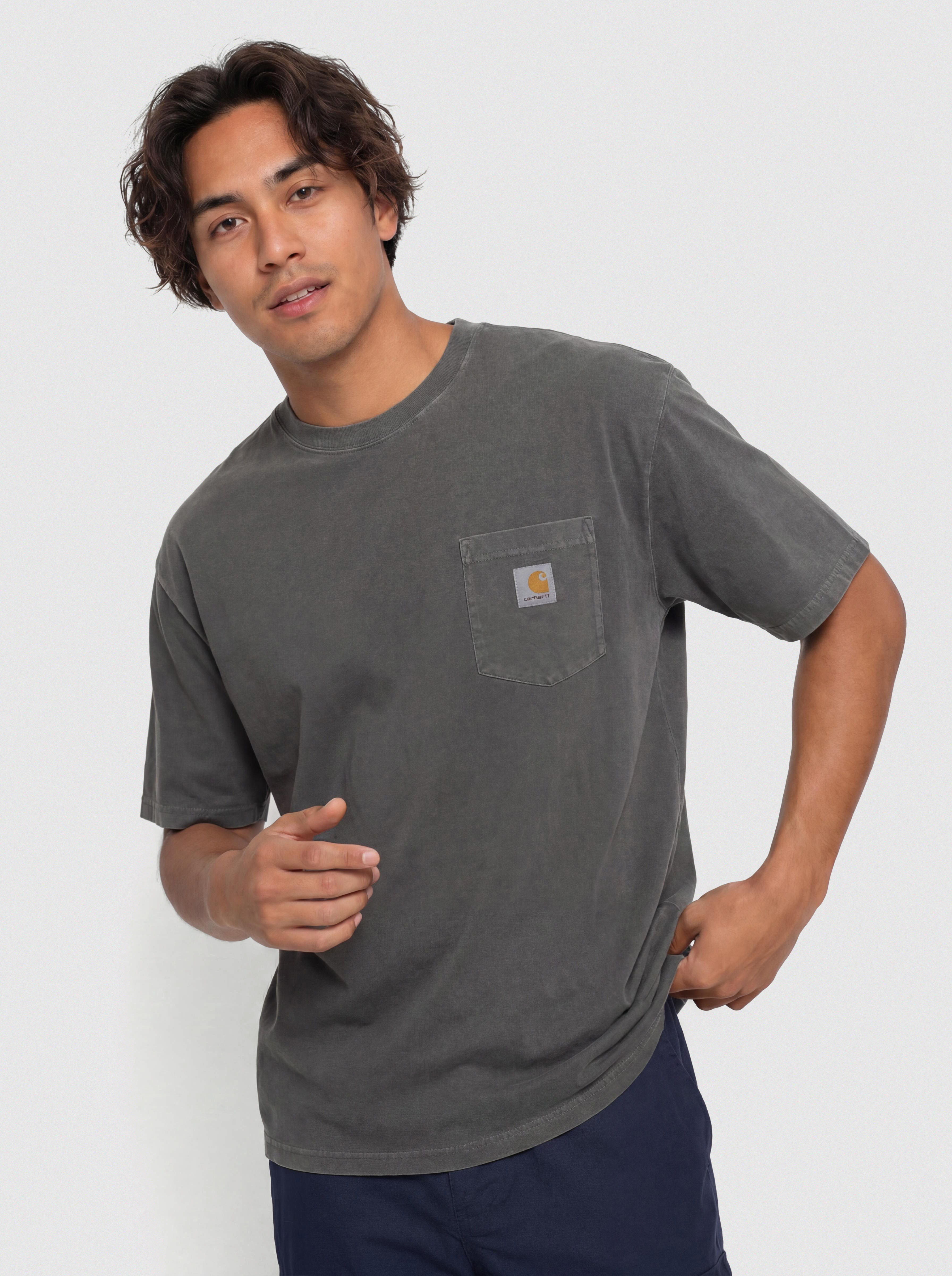 Tricou Carhartt WIP Loose Pocket (black)