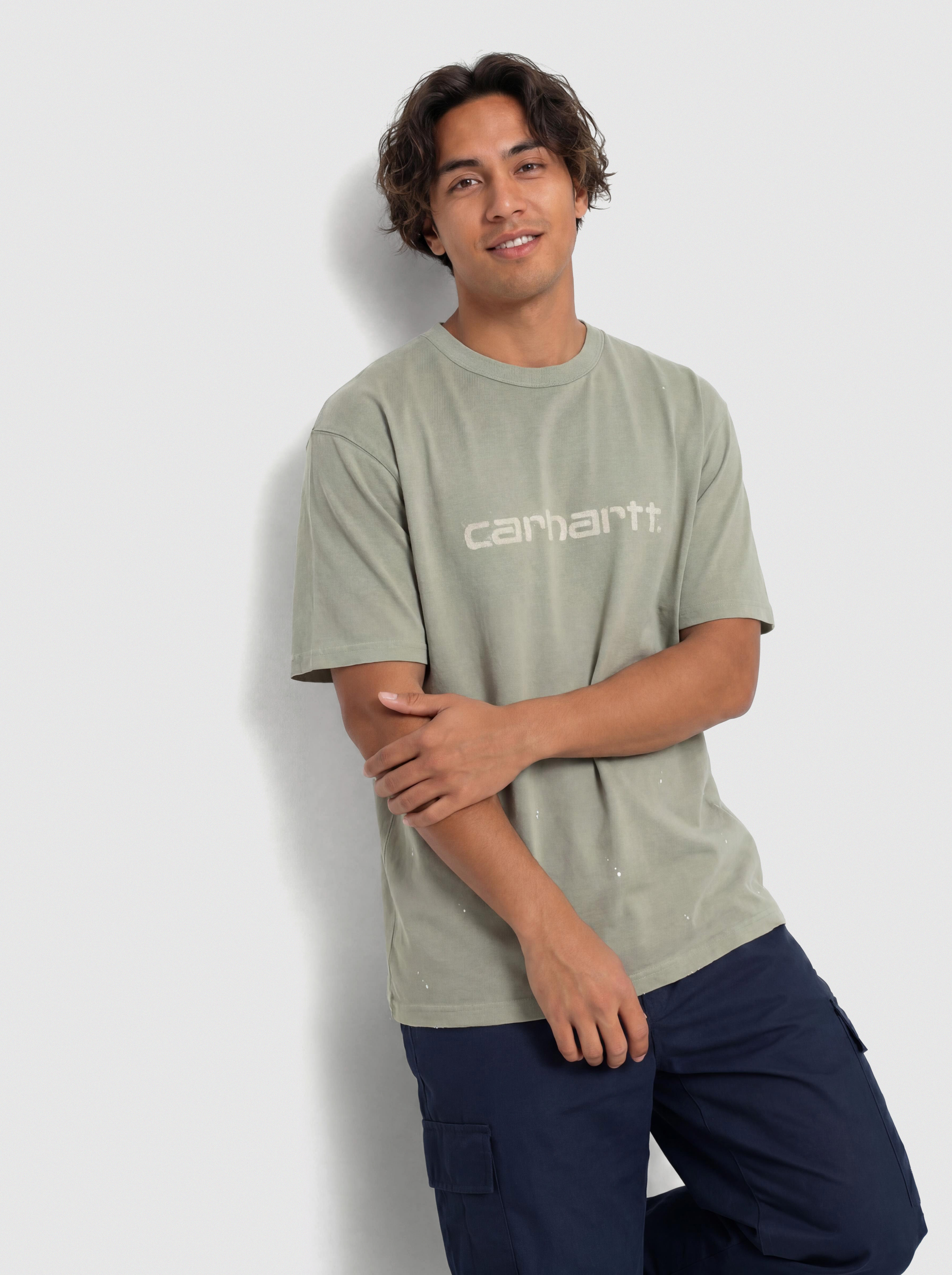 Tricou Carhartt WIP Painter (shady green)
