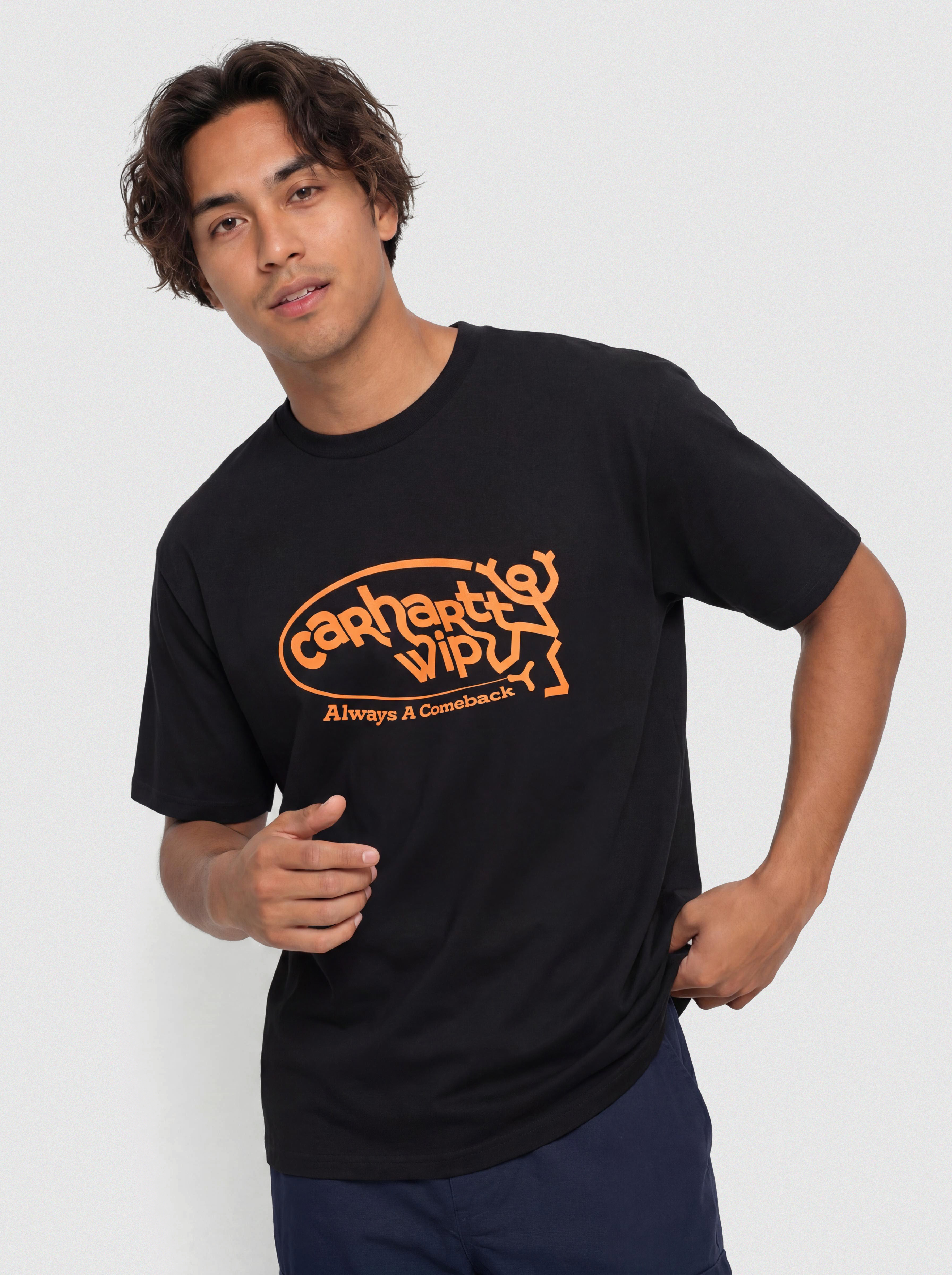 Tricou Carhartt WIP Always A Come Back (black)