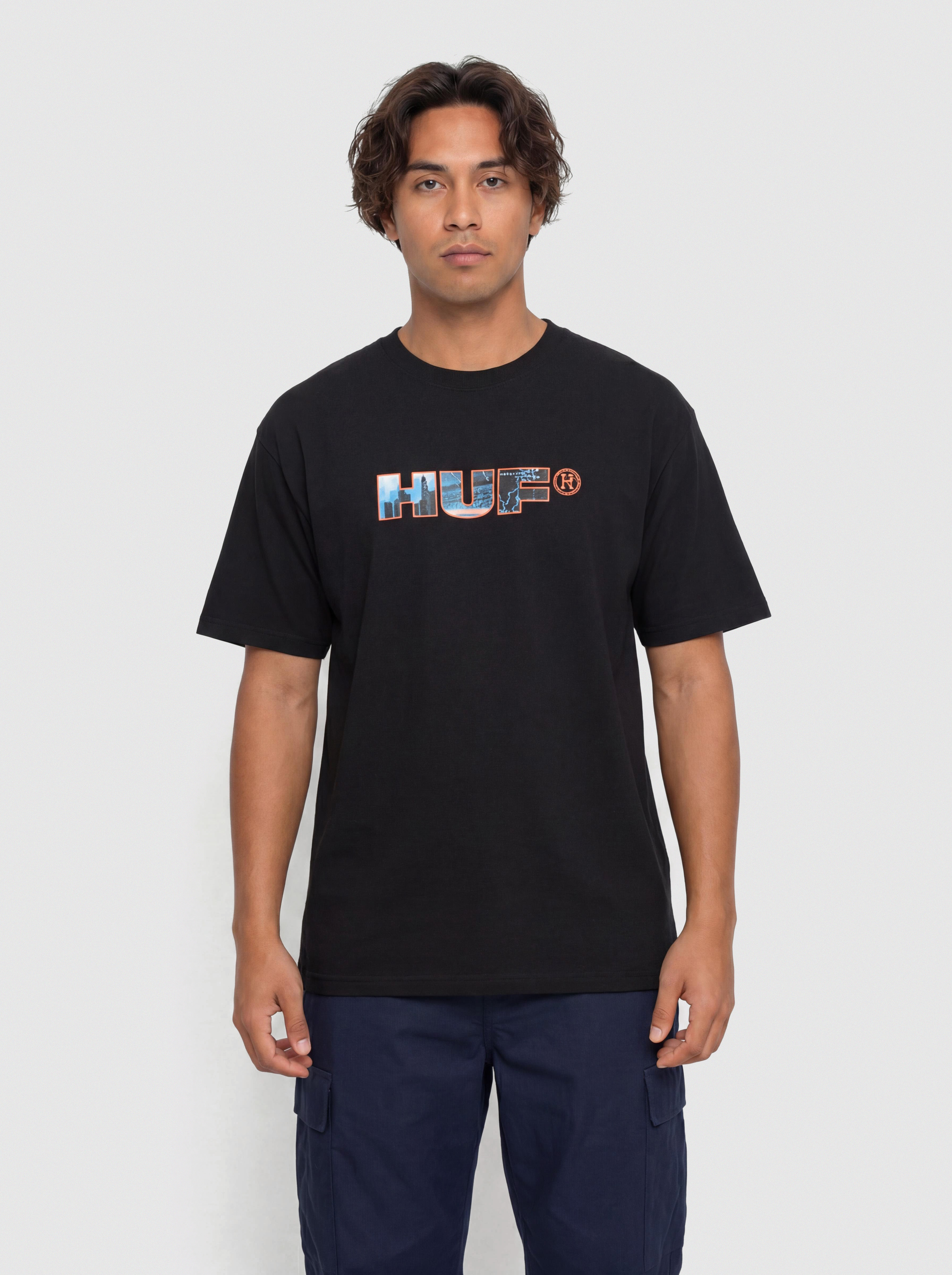 Tricou HUF Flight Path (black)