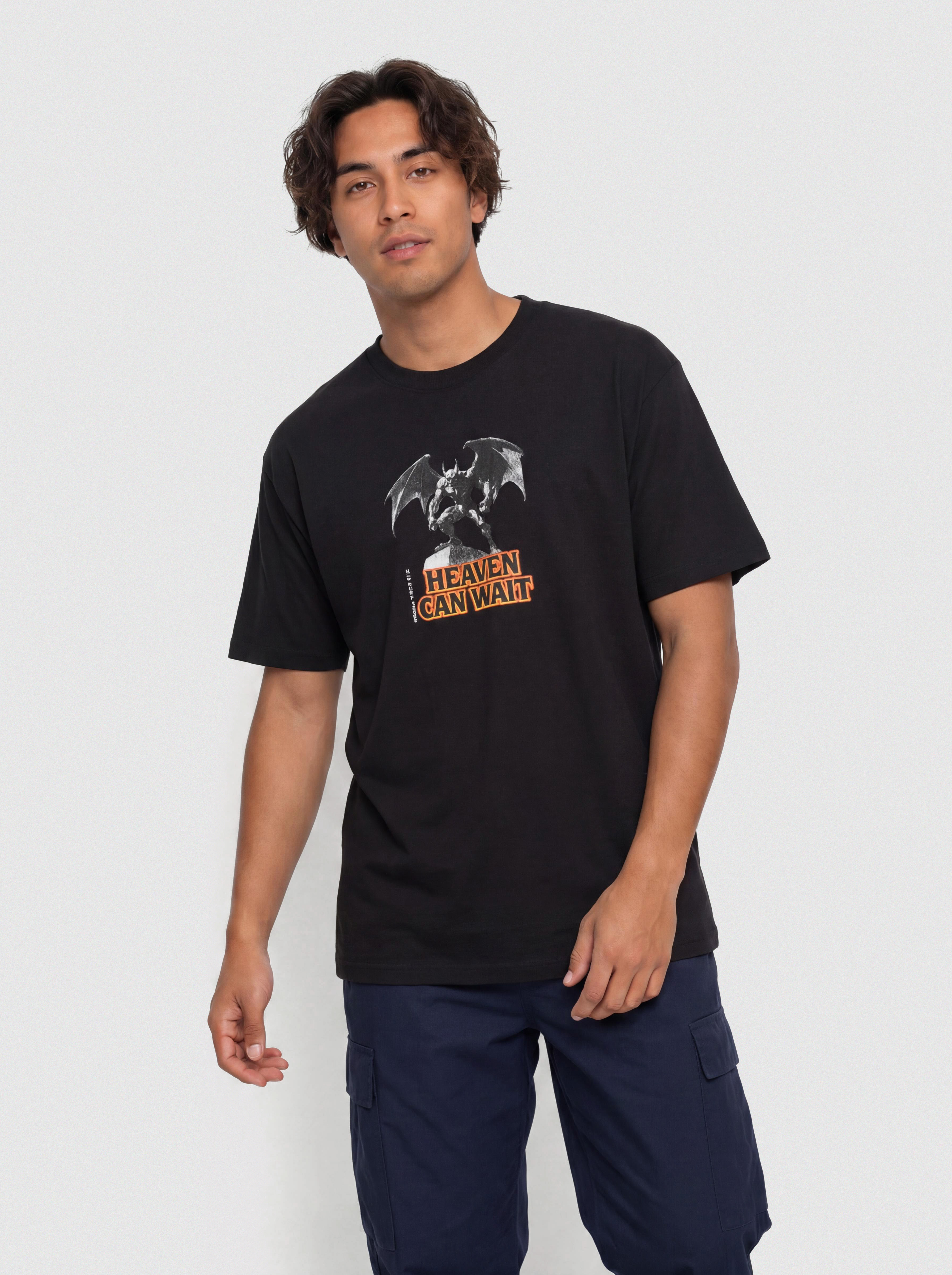 Tricou HUF Heaven Can Wait (black)