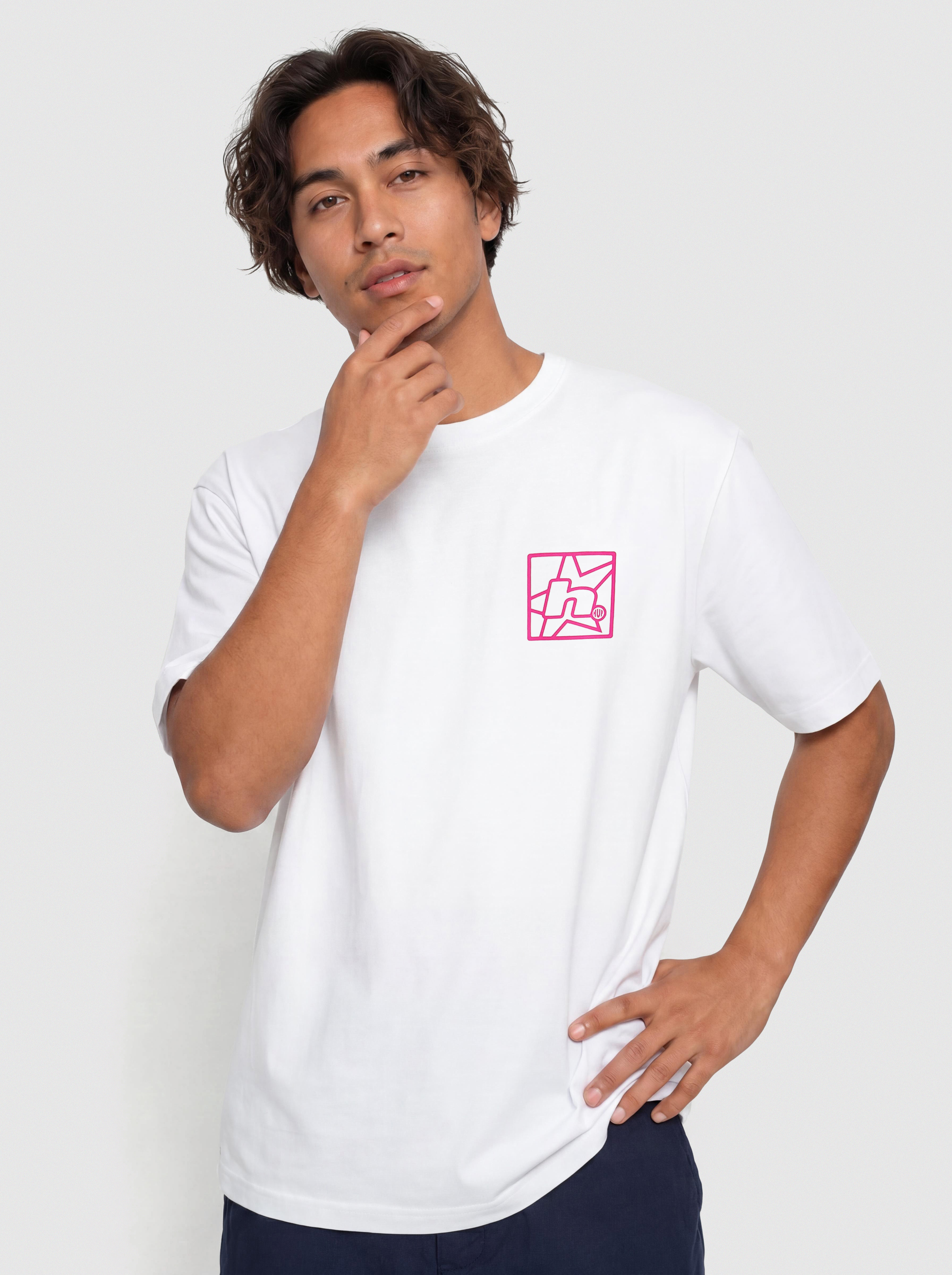 Tricou HUF Cyberpunk (white)