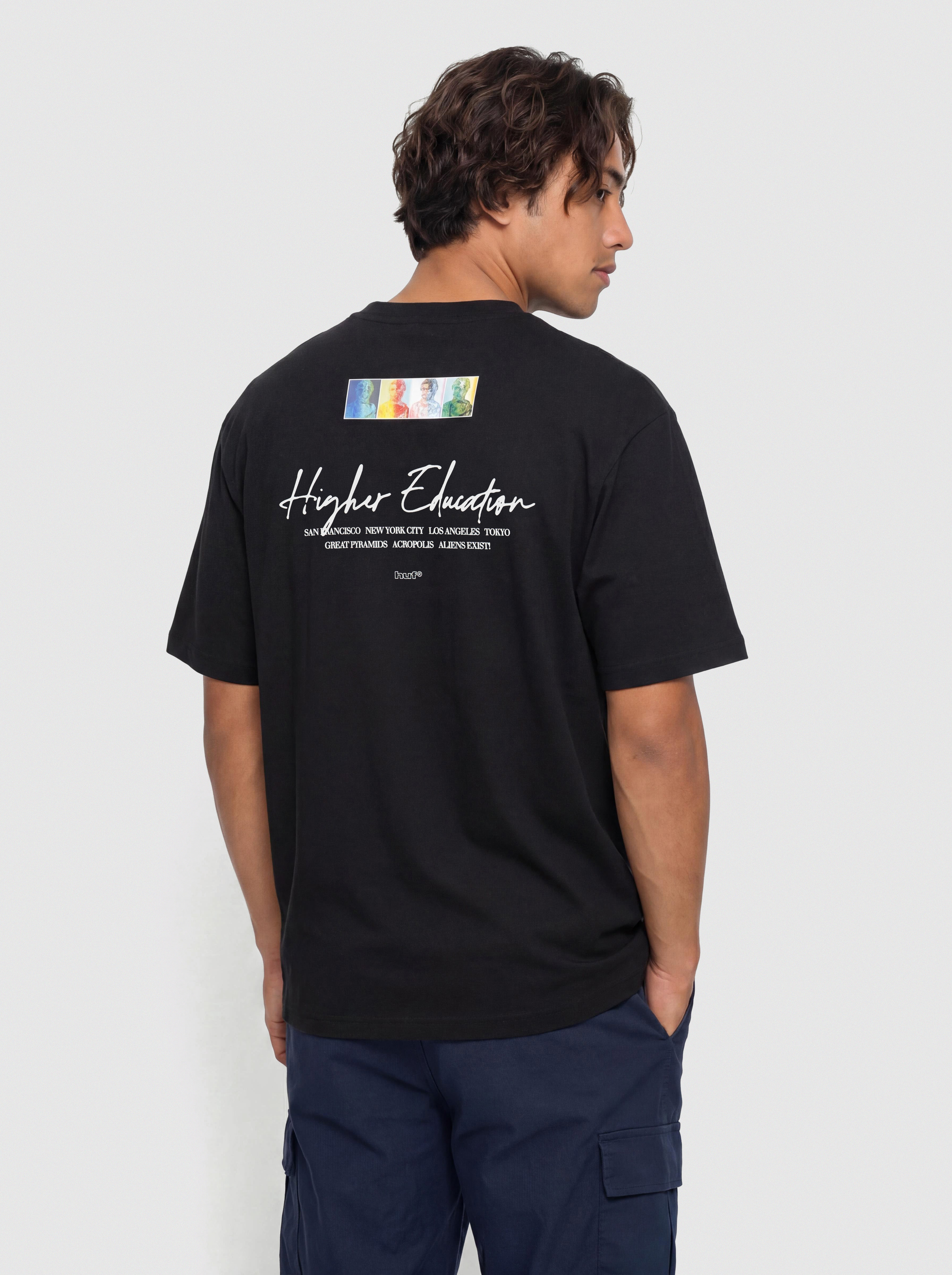 Tricou HUF Higher Education (black)