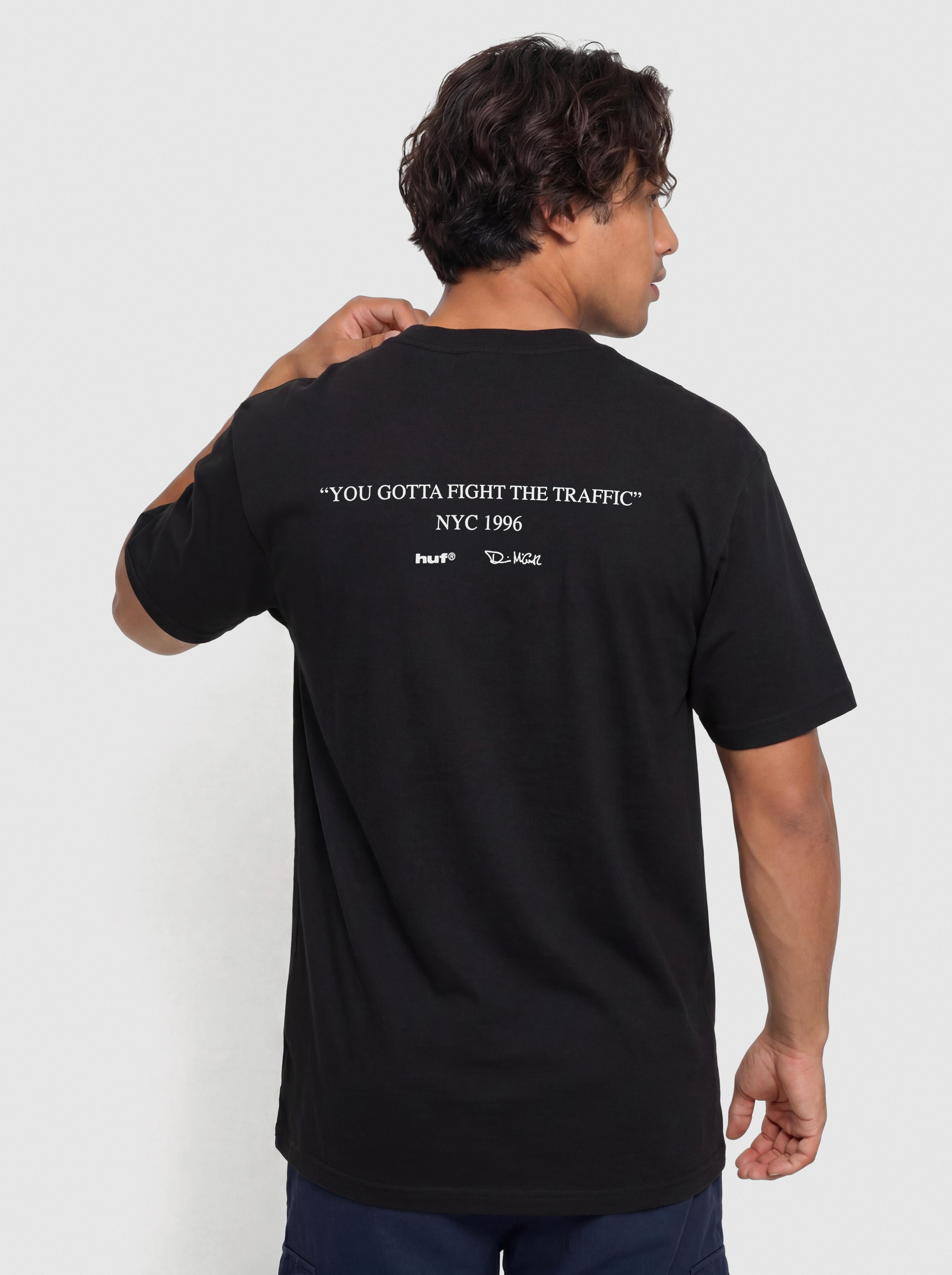 Tricou HUF Fight The Traffic (black)