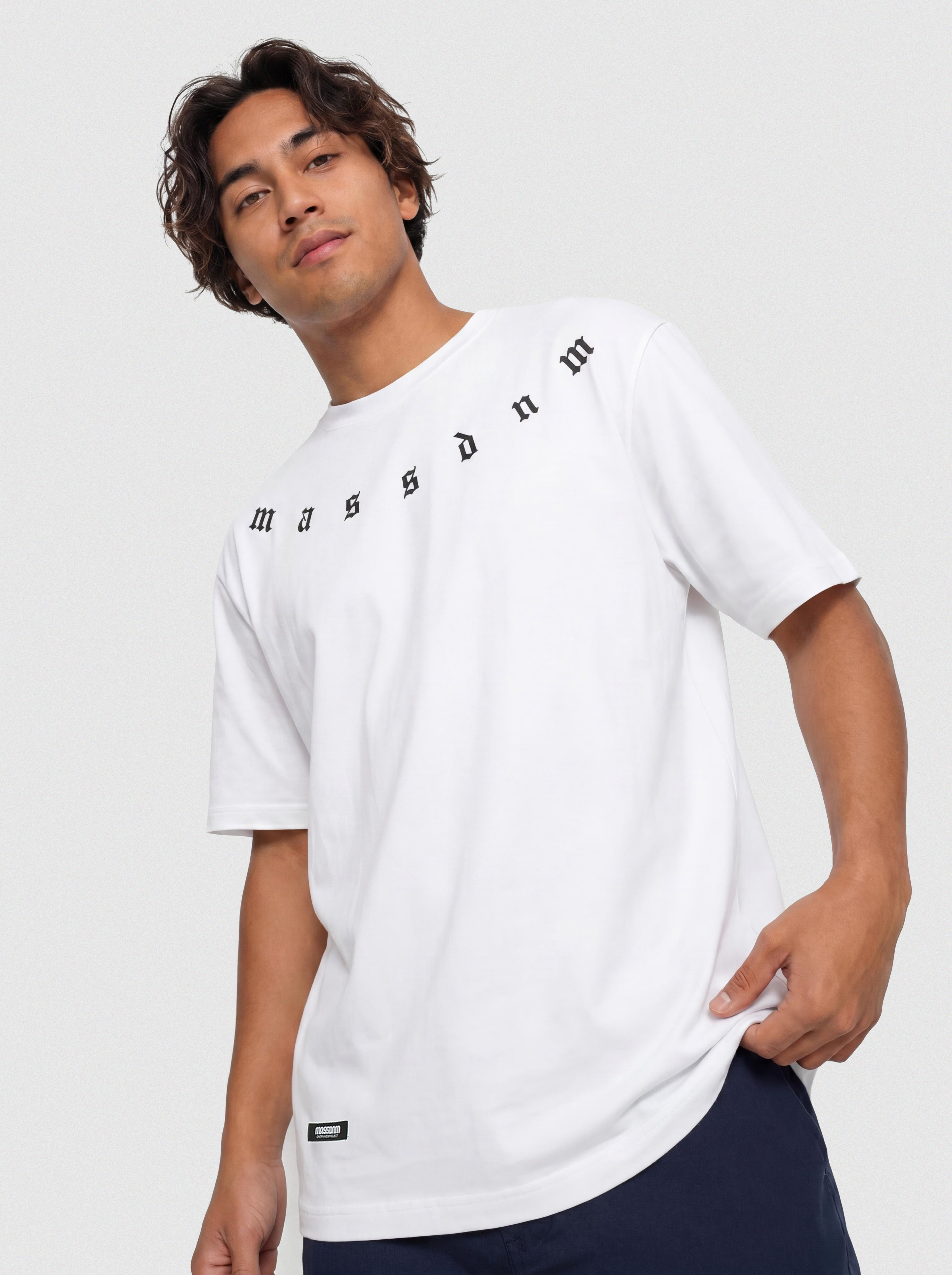 Tricou MassDnm Bergen (white)