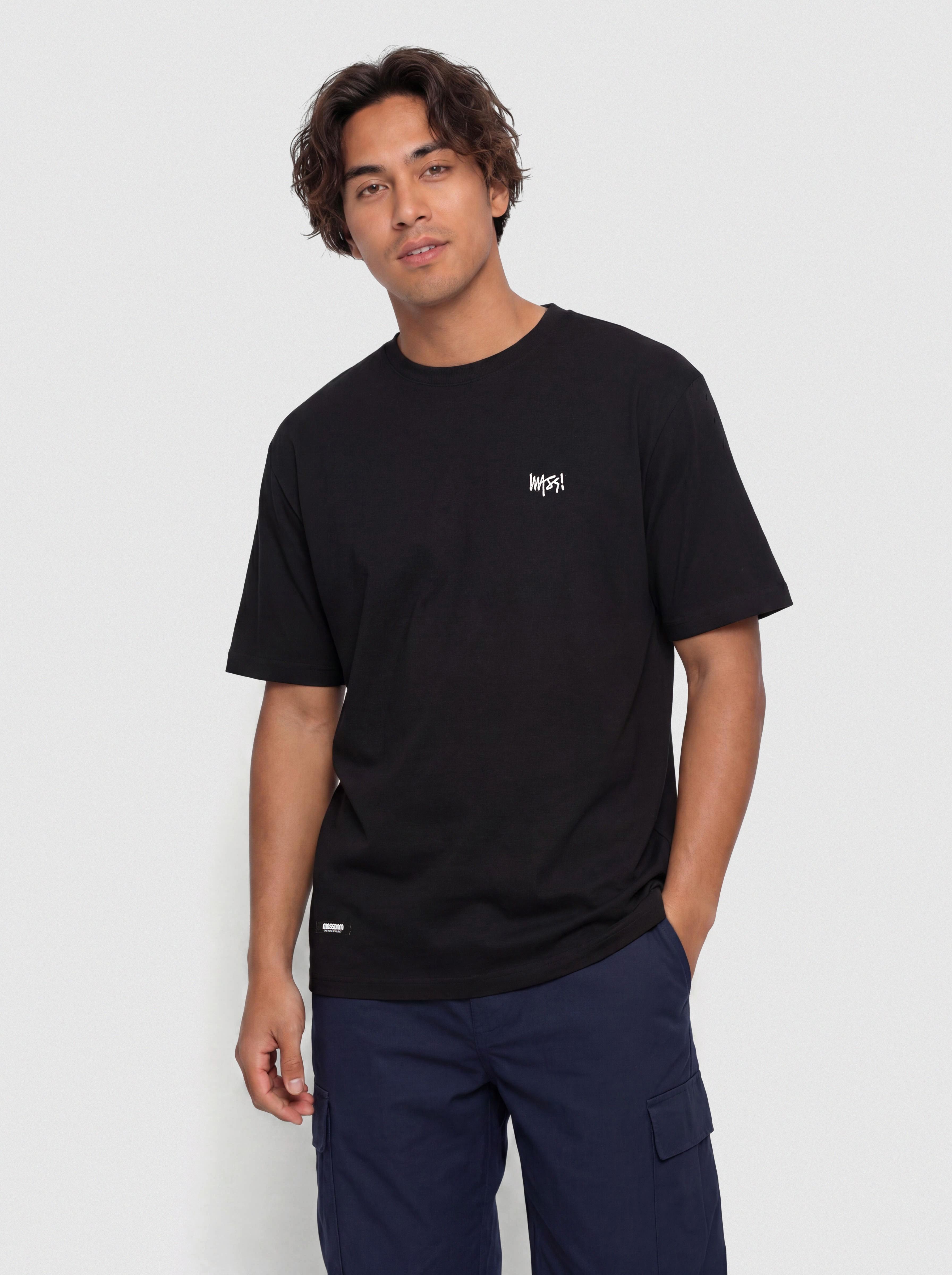 Tricou MassDnm Signature Patch (black)
