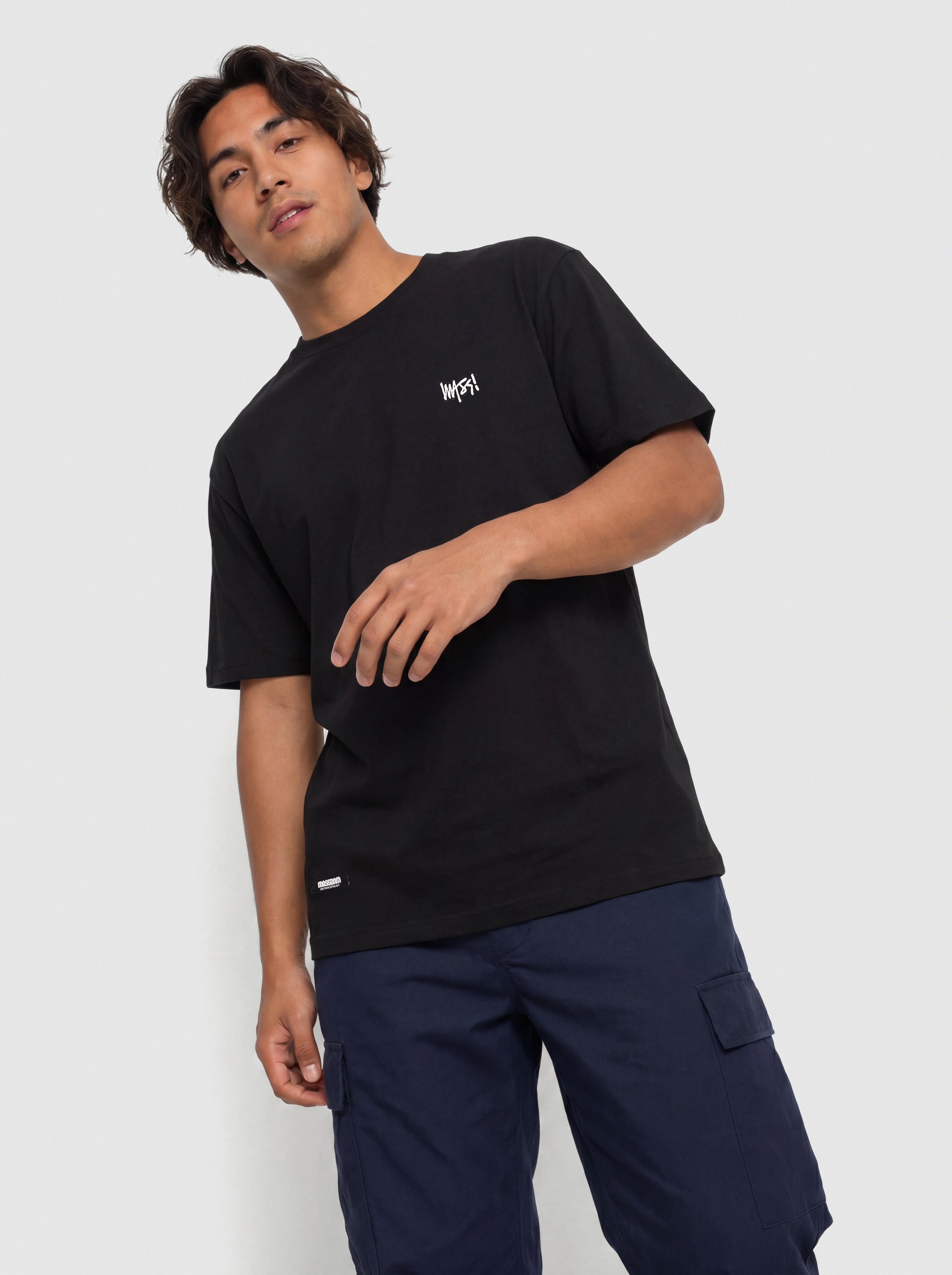 Tricou MassDnm Signature Patch (black)