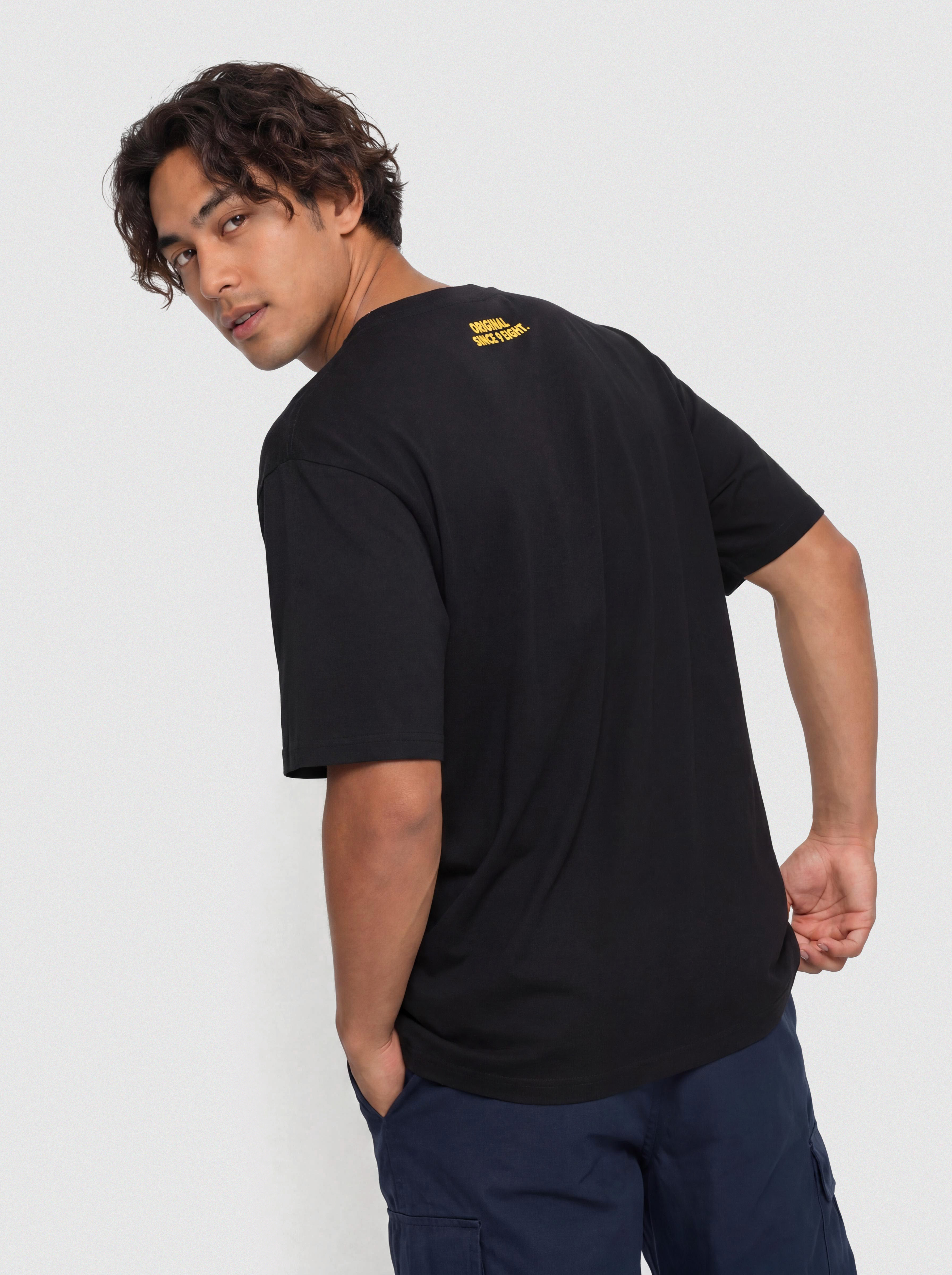 Tricou MassDnm Global (black)