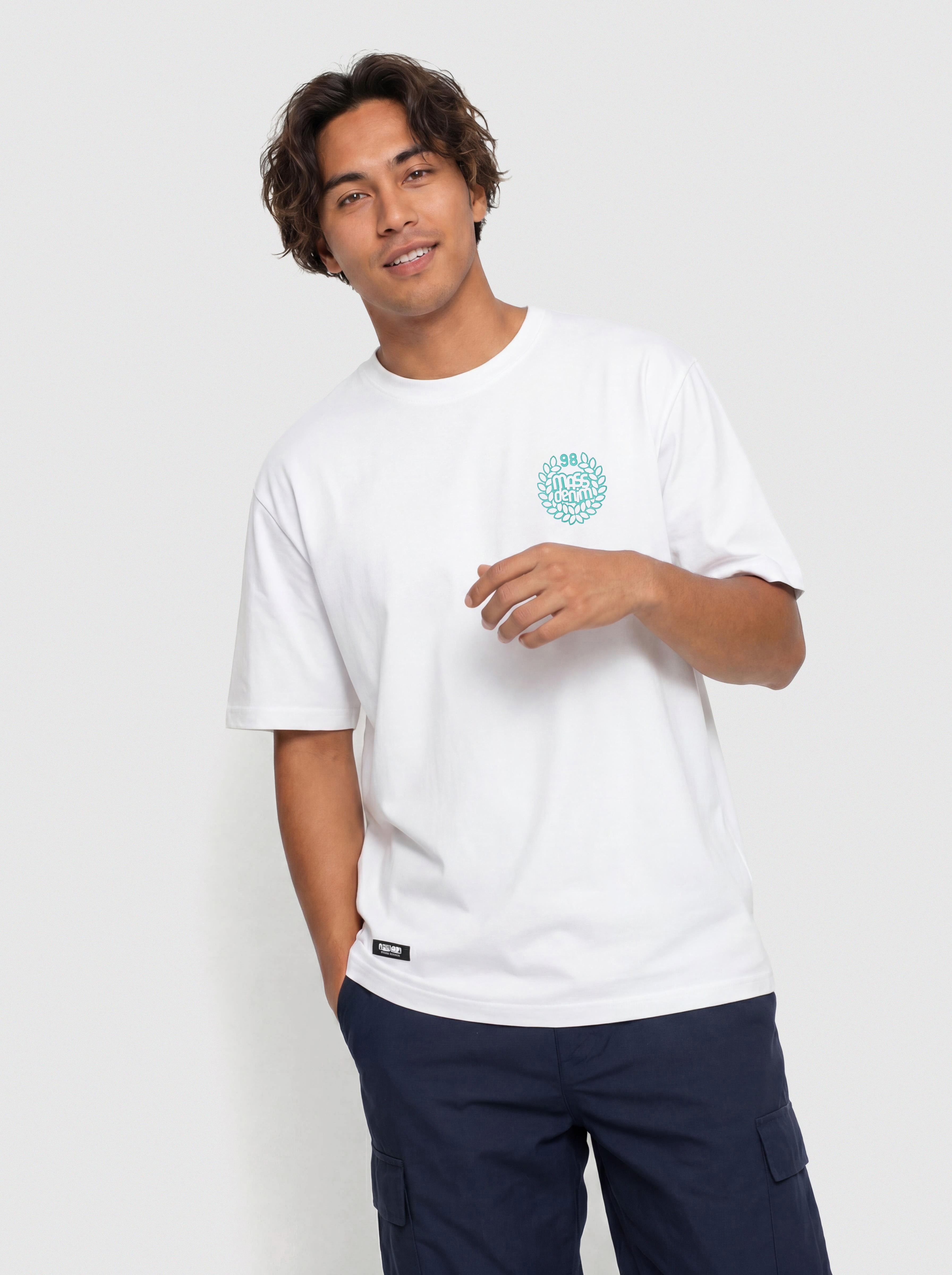 Tricou MassDnm Chill (white)