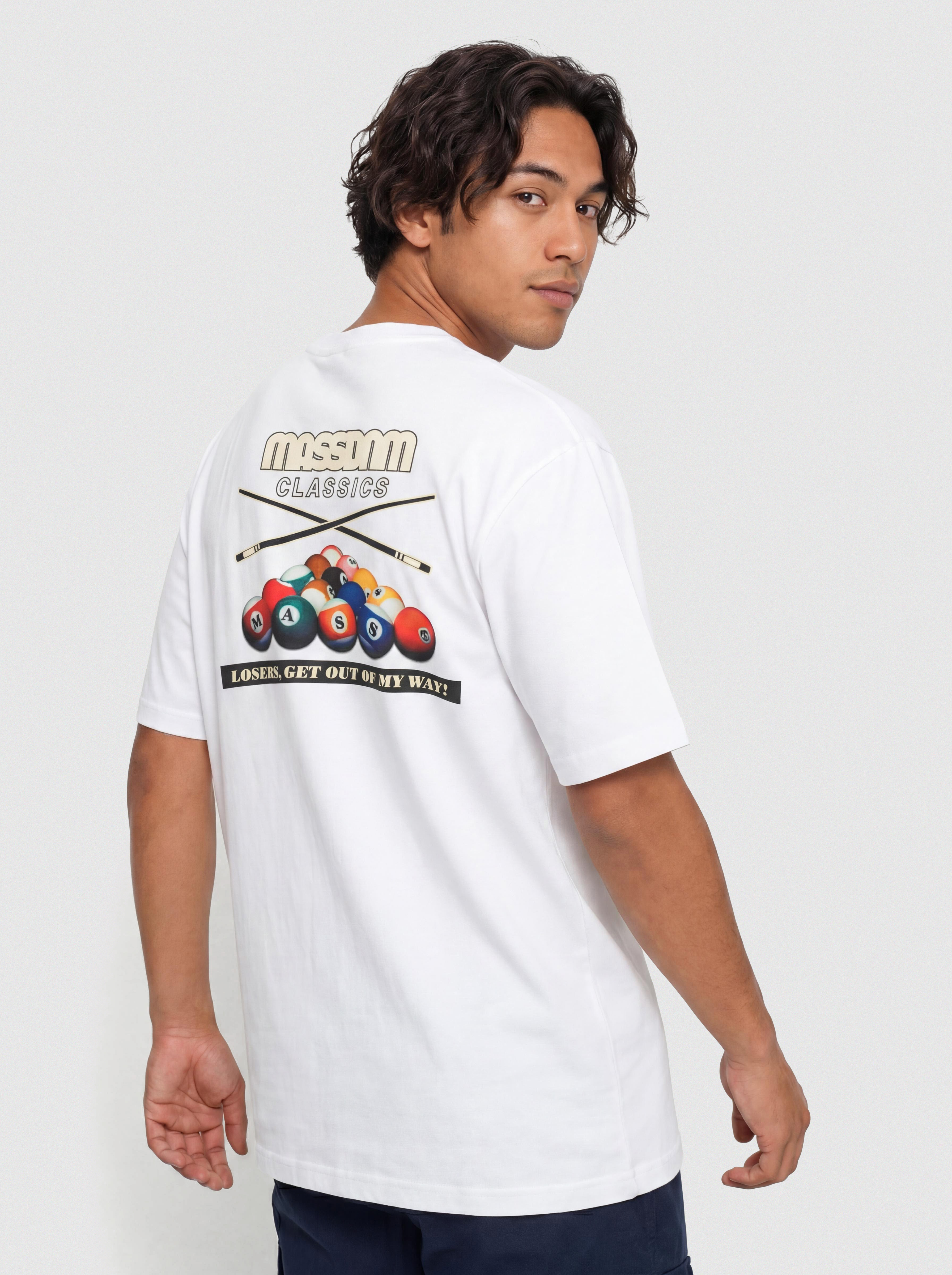 Tricou MassDnm 98 Ball (white)