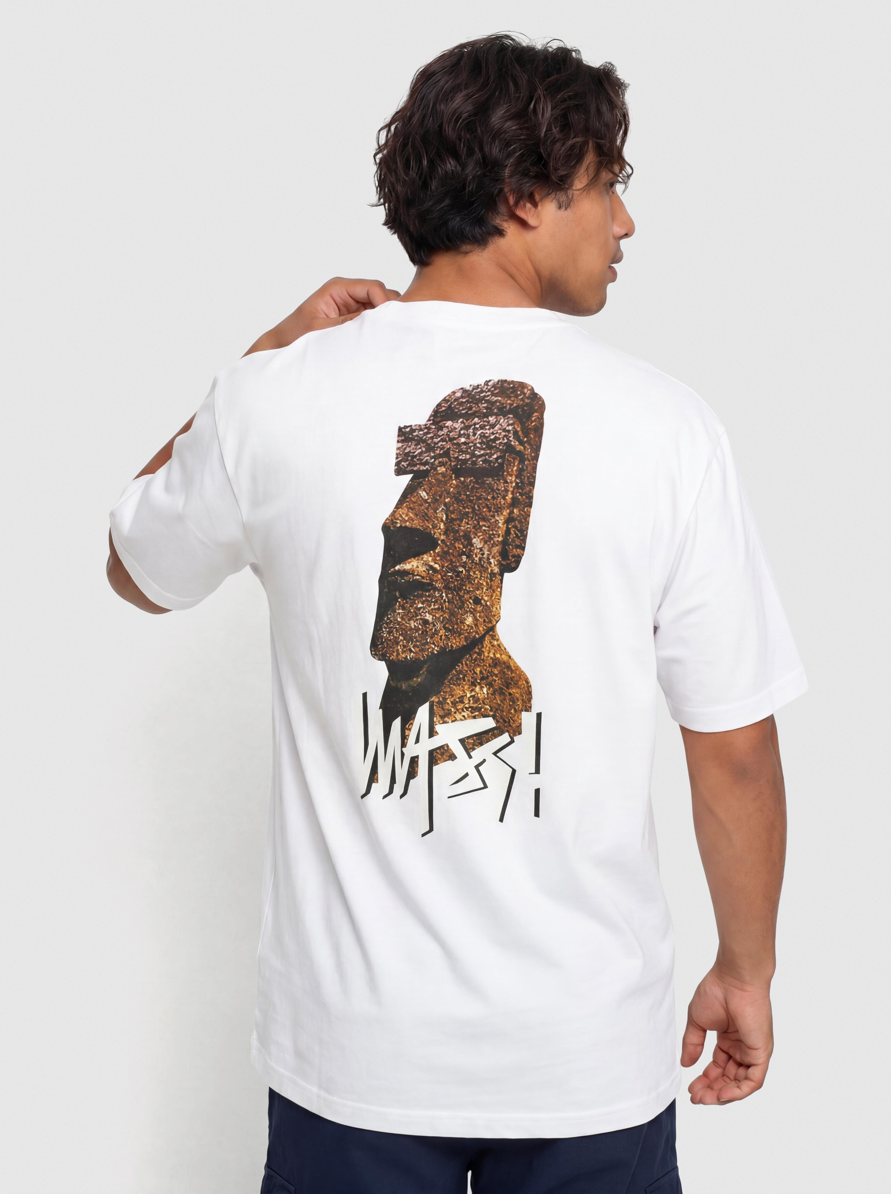 Tricou MassDnm Maoi (white)