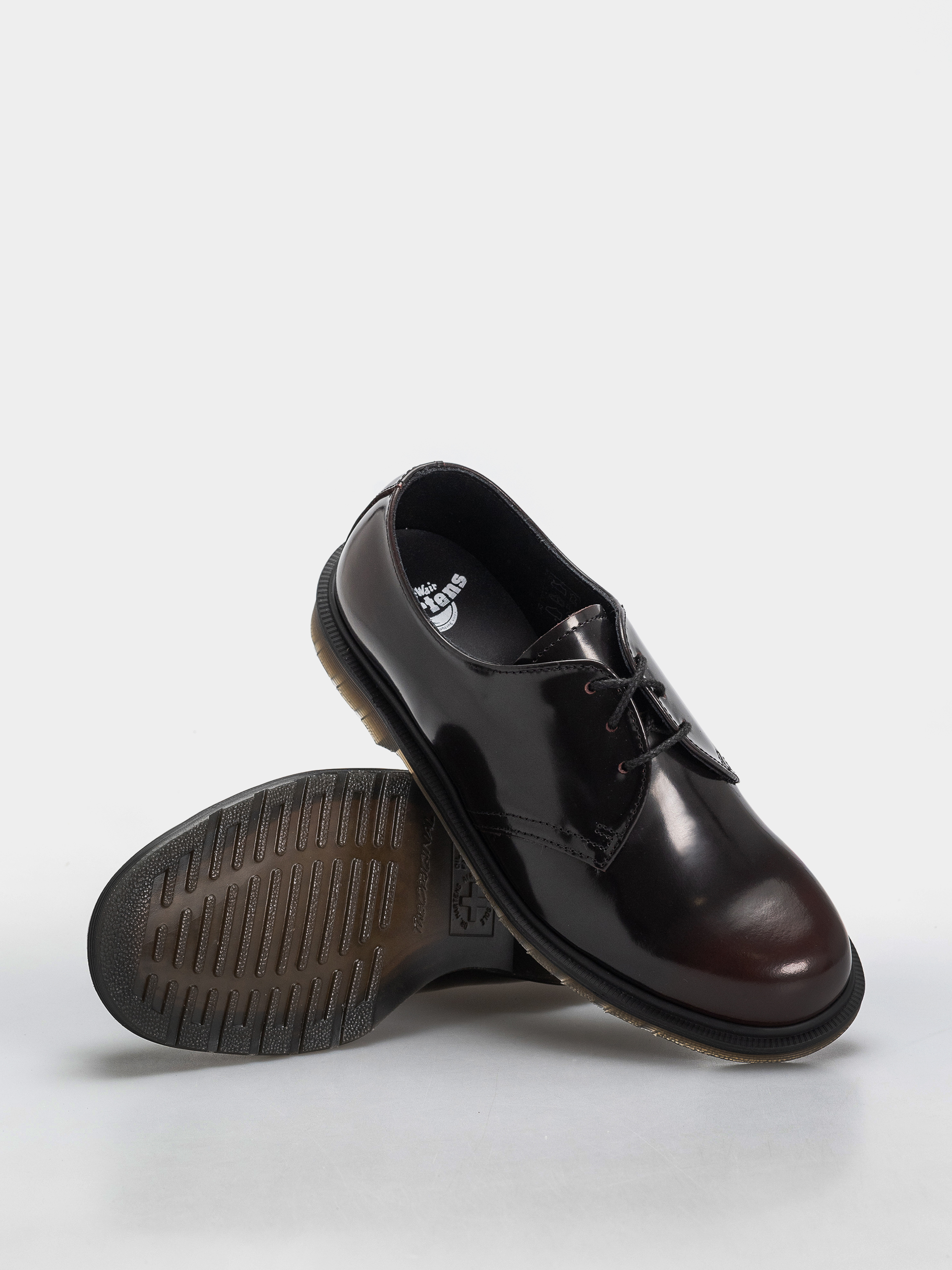 Pantofi Dr. Martens Mayfare 3 Eye (cherry red arcadia)