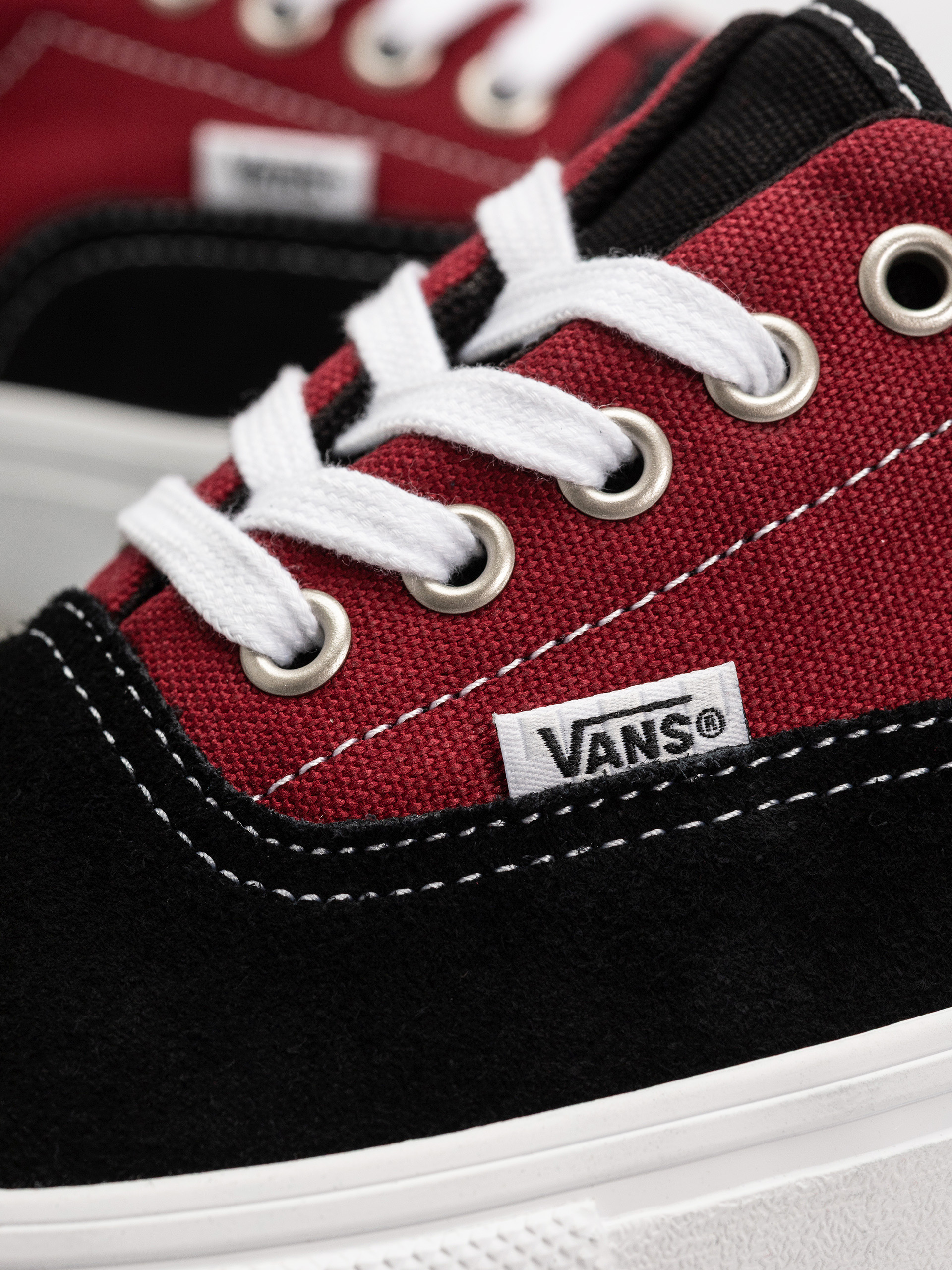 Pantofi Vans Skate Era (black/dark red)