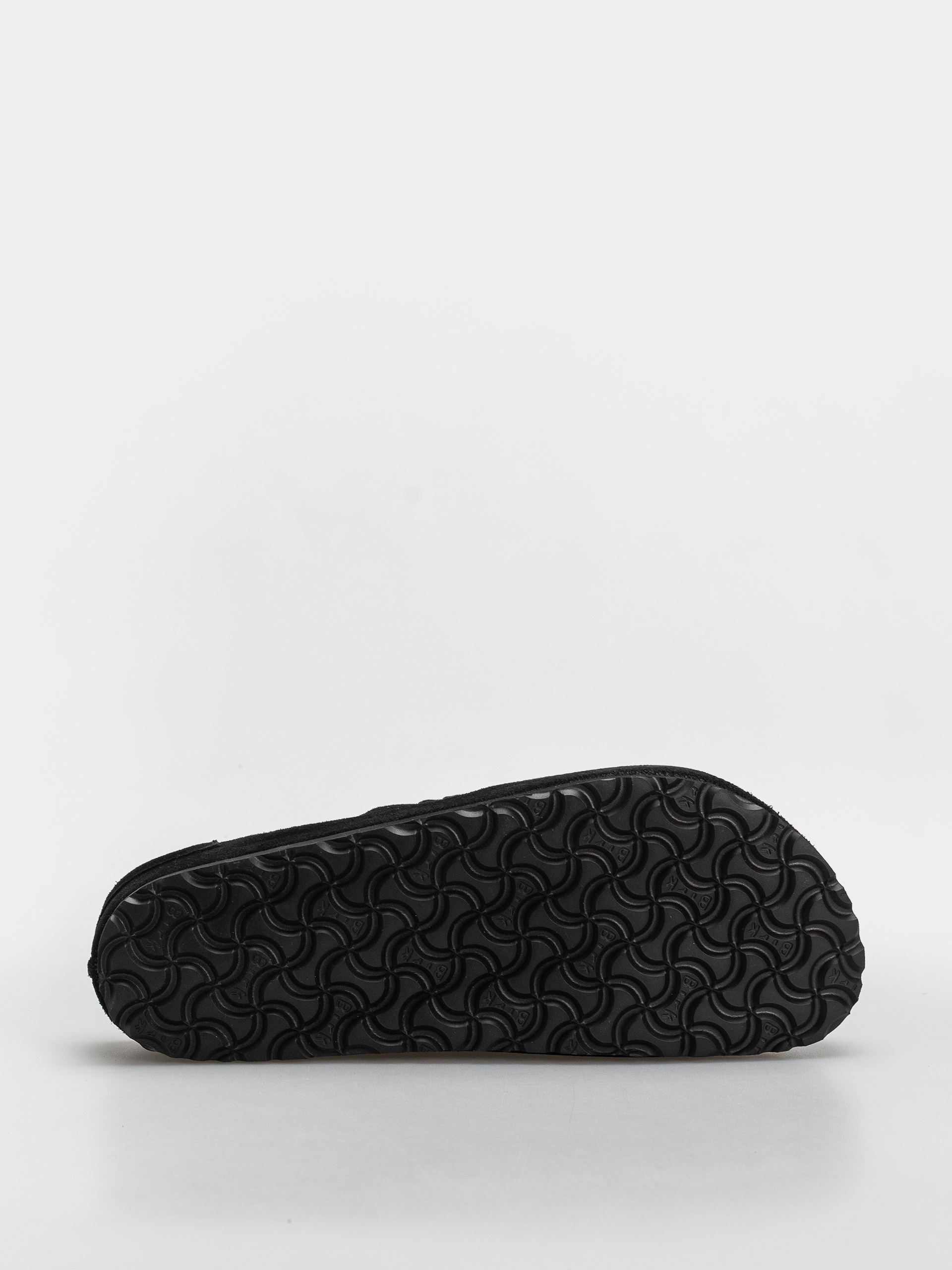 Șlapi Birkenstock Naples Wrapped Suede Leather Regular (black)